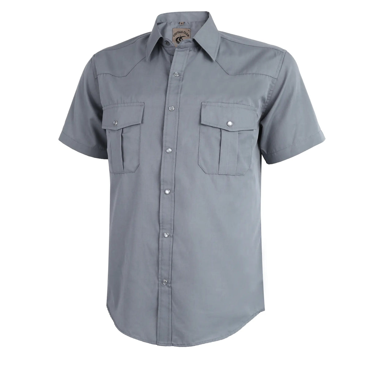 Summer Outfit COEVALS CLUB Summer Vibes Men's Western Cowboy Shirt Pearl Snap Short Sleeve Plaid Work Shirts High-End Fabric Classic Fit Menswear Top Shortsleeve,clothes for back to school,first day of school outfits