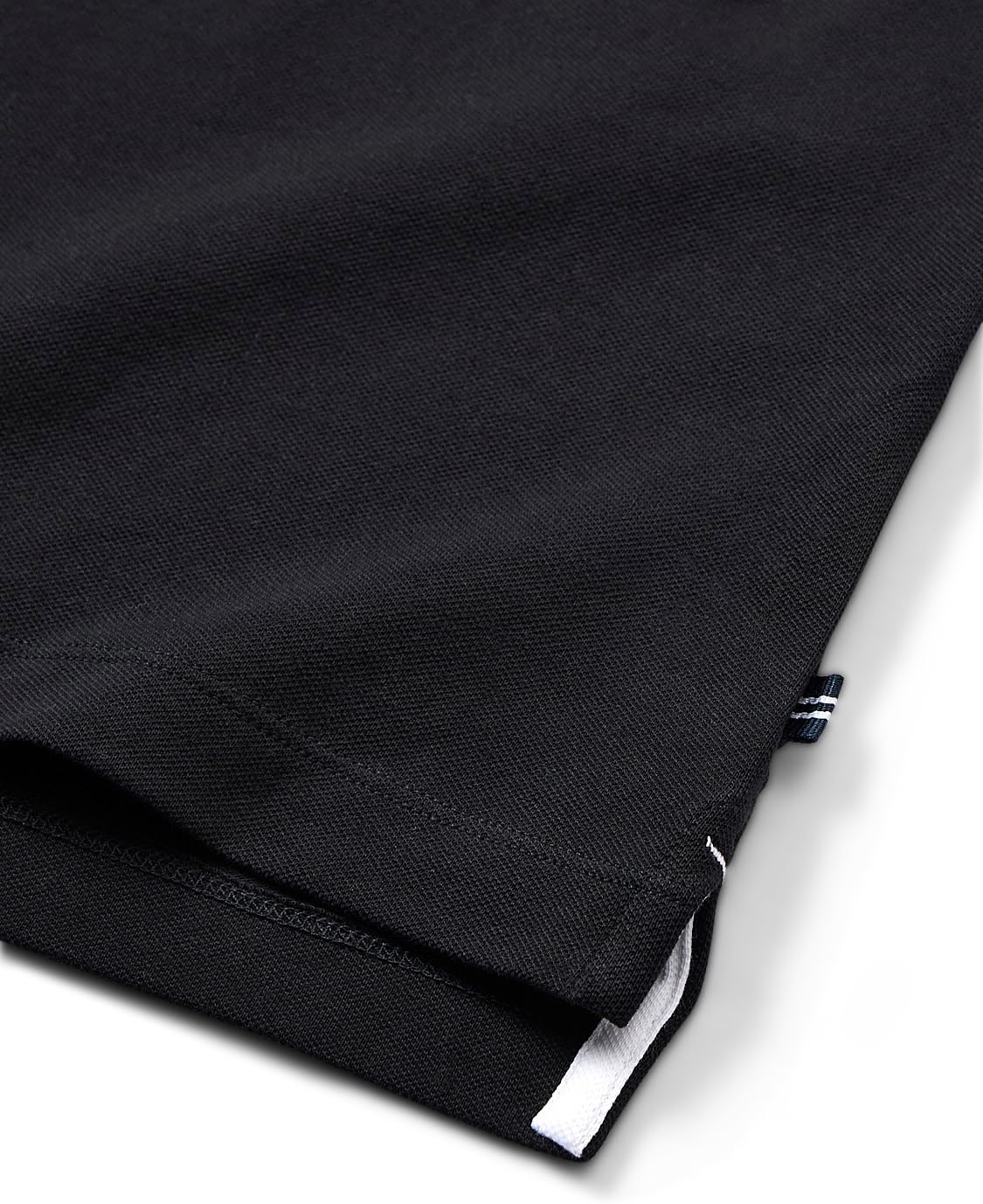 Nautica Men's Short Sleeve Solid Stretch Cotton Pique Polo Shirt