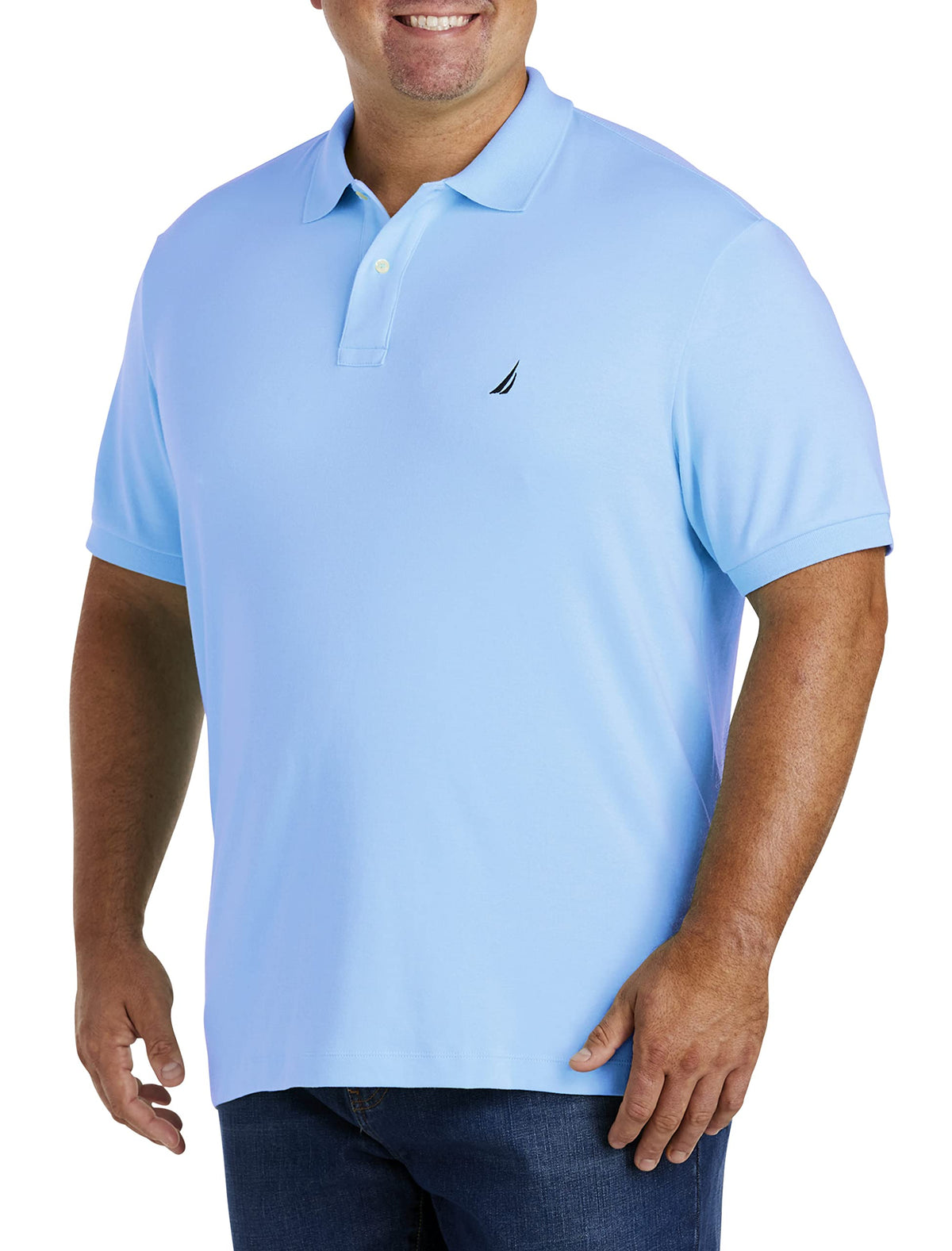 Nautica Men's Performance Pique Polo Shirt