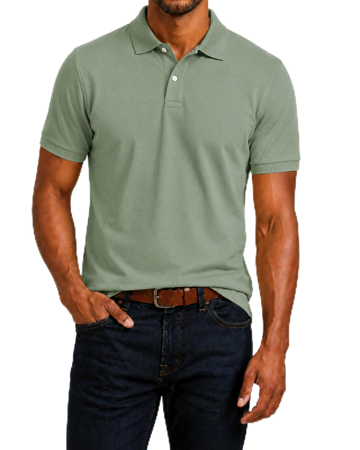 Gap Men's Stretch Pique Polo Shirt