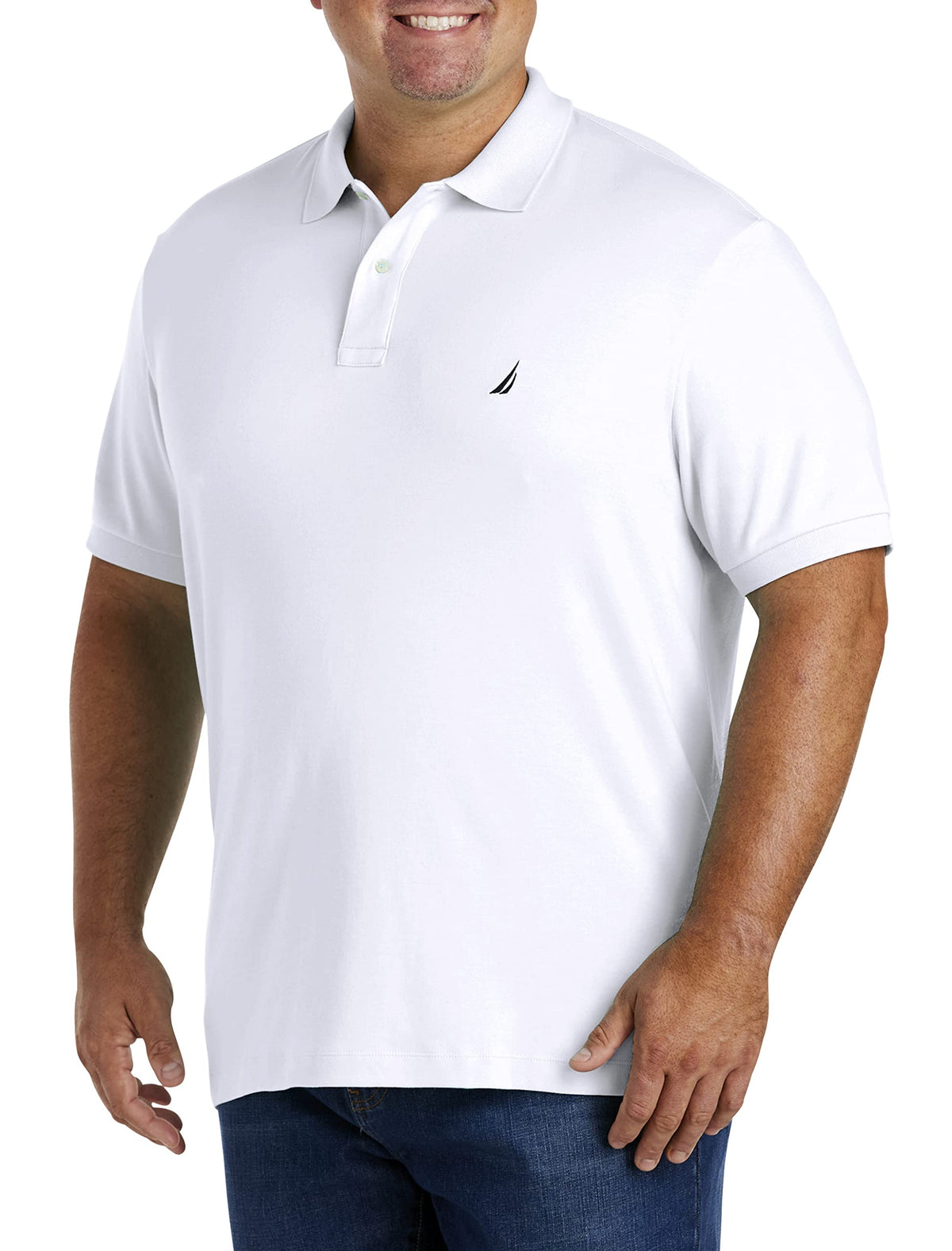 Nautica Men's Performance Pique Polo Shirt