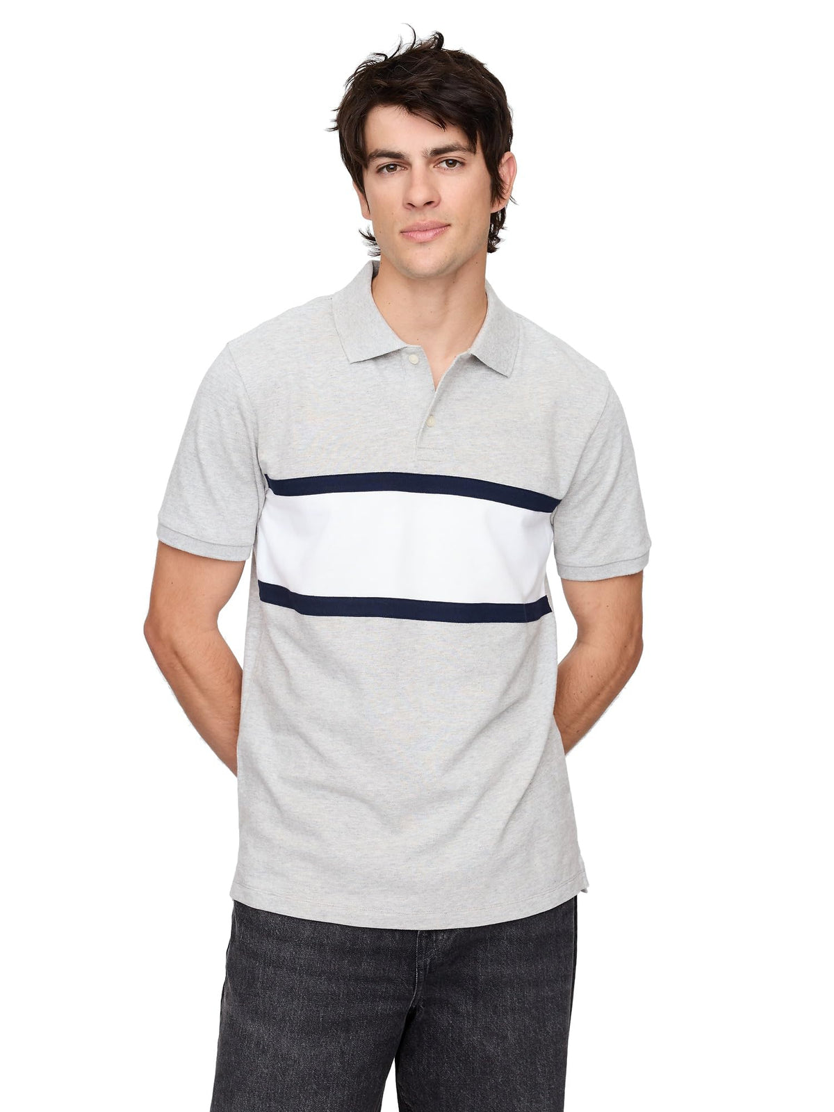 Gap Men's Stretch Pique Polo Shirt