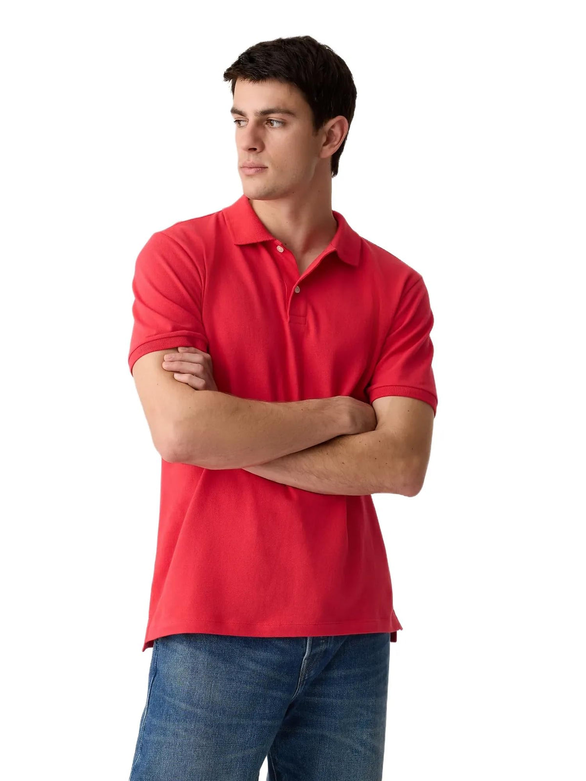 Gap Men's Stretch Pique Polo Shirt