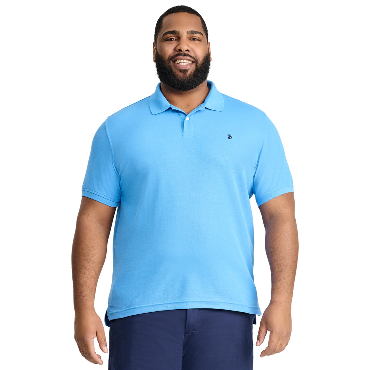 Izod Men's Big and Tall Advantage Performance Short Sleeve Polo Shirt