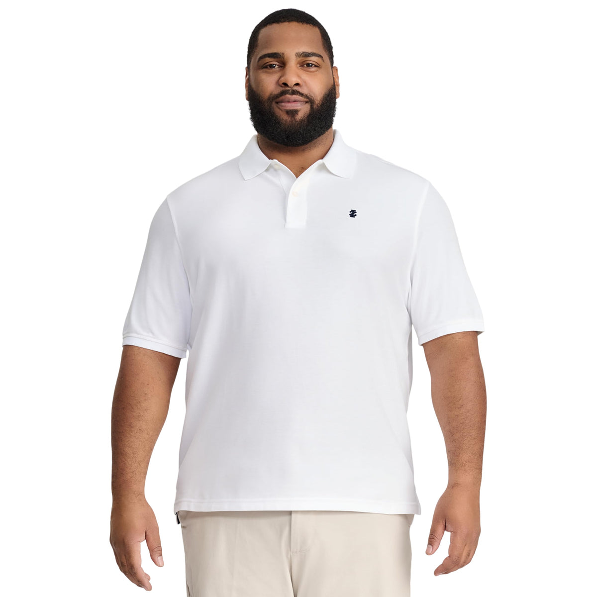 Izod Men's Big and Tall Advantage Performance Short Sleeve Polo Shirt