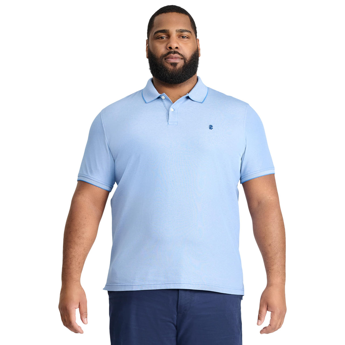Izod Men's Big and Tall Advantage Performance Short Sleeve Polo Shirt