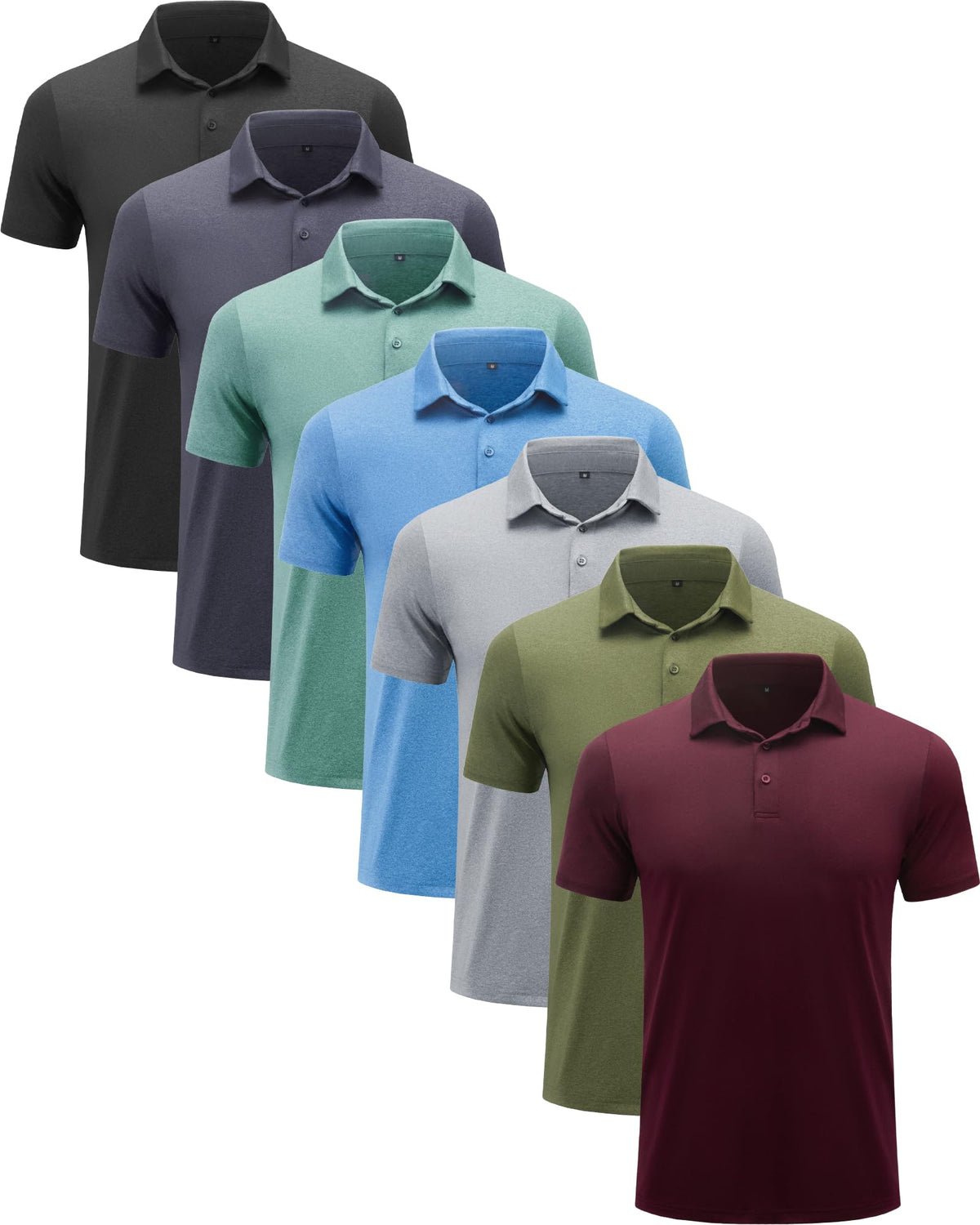 BALENNZ Polo Shirts for Men Short Sleeve Mens Golf Polo Quick Dry