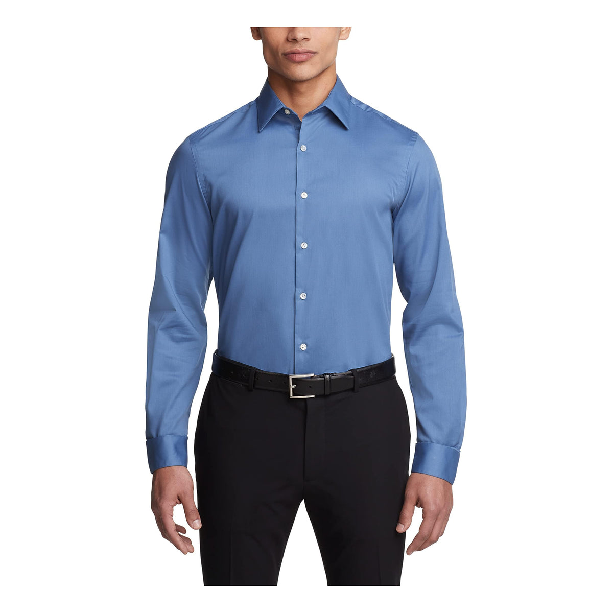 Van Heusen Men's Flex Collar Slim Fit Stretch Dress Shirt