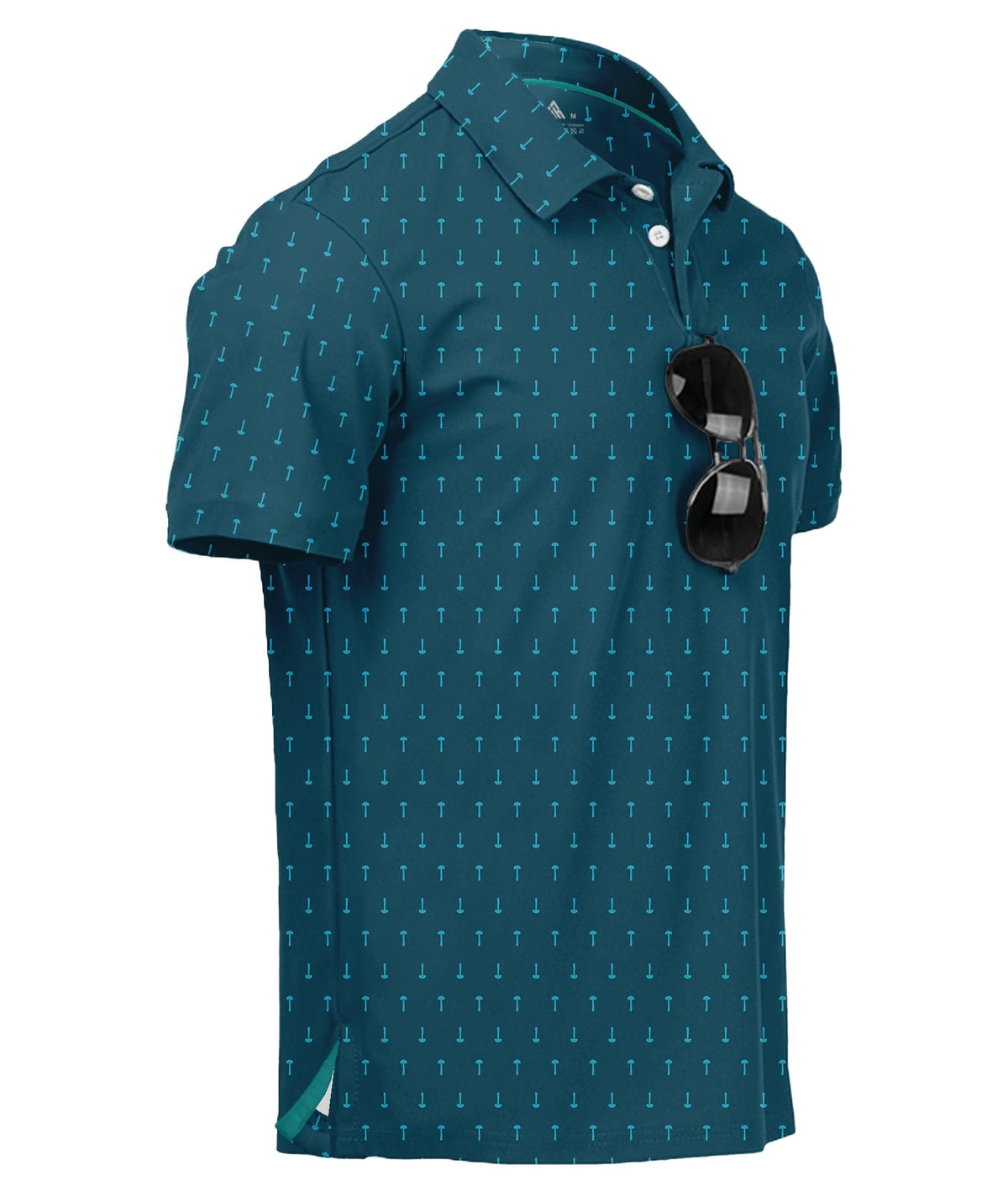 ZITY Mens Golf Polo Shirts Short Sleeve UPF 50+ Moisture Wicking Tshirt