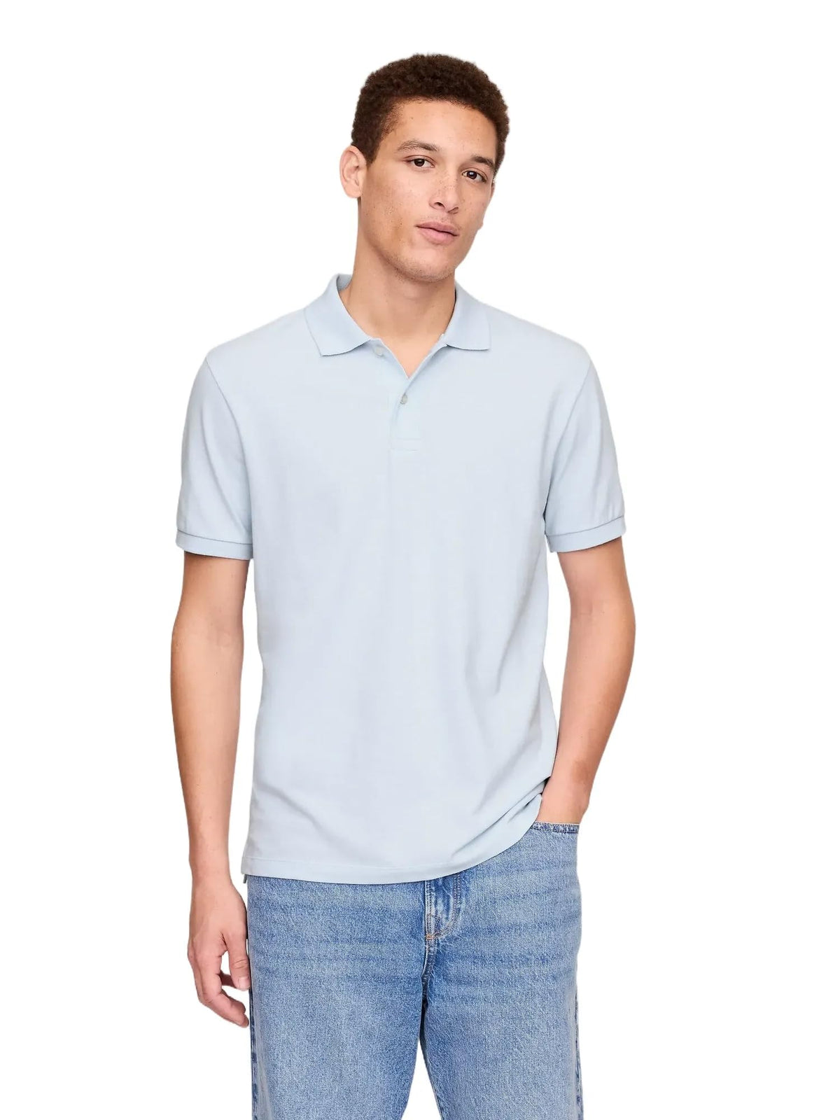 Gap Men's Stretch Pique Polo Shirt
