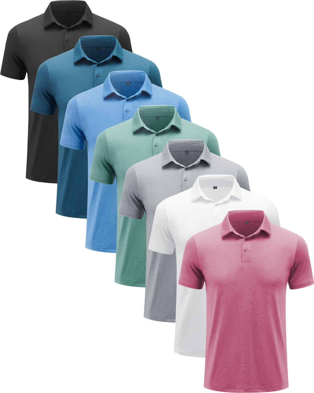 BALENNZ Polo Shirts for Men Short Sleeve Mens Golf Polo Quick Dry