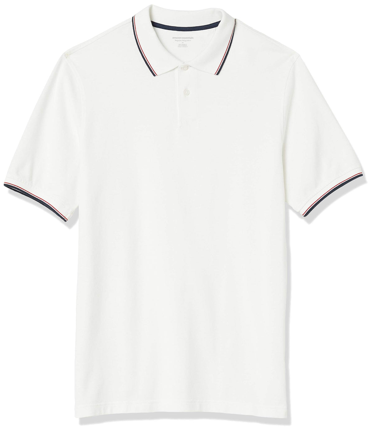 Amazon Essentials Men's Regular-Fit Cotton Pique Polo Shirt, Short Sleeve (Available in Big & Tall)
