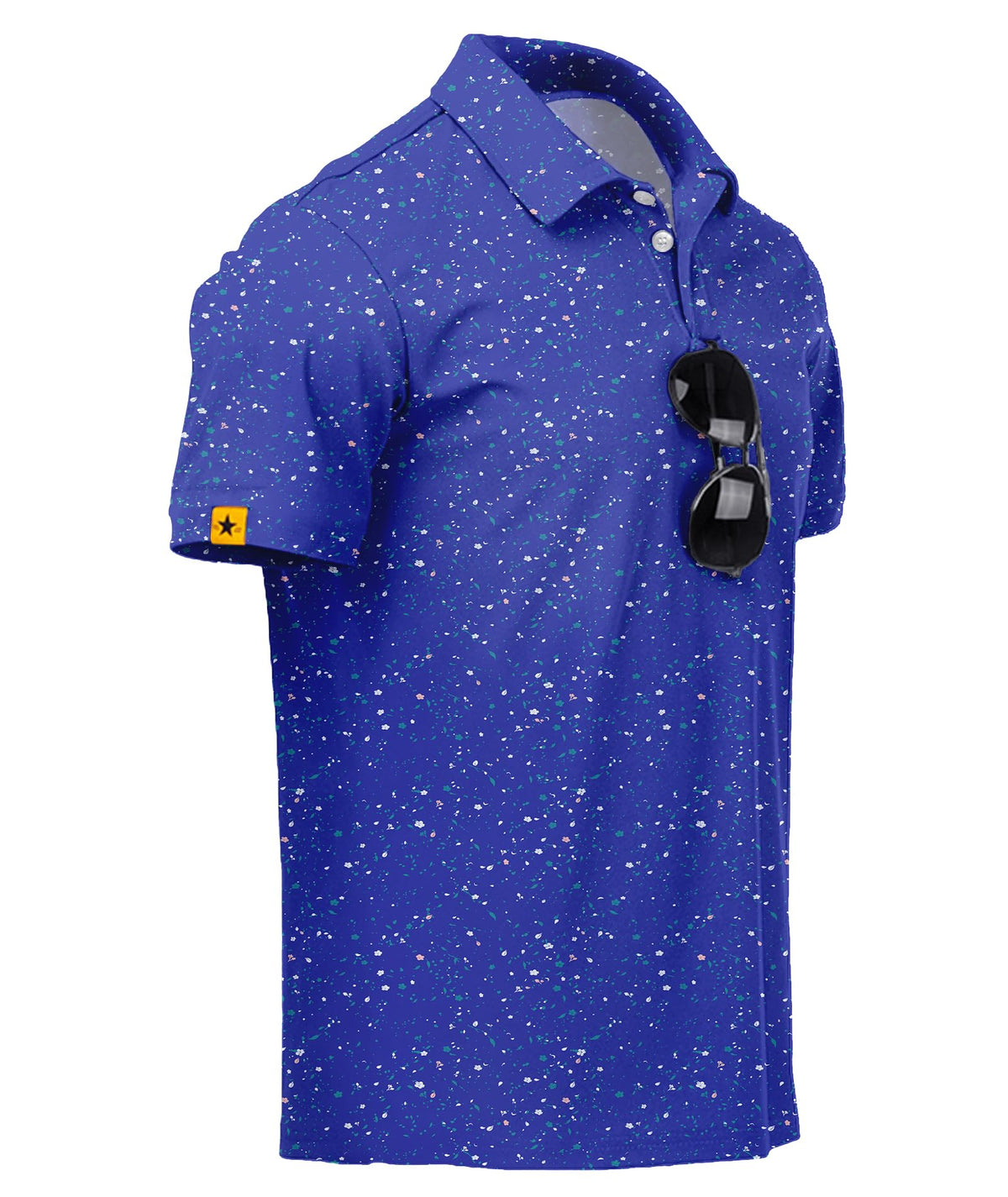 ZITY Mens Golf Polo Shirts Short Sleeve UPF 50+ Moisture Wicking Tshirt