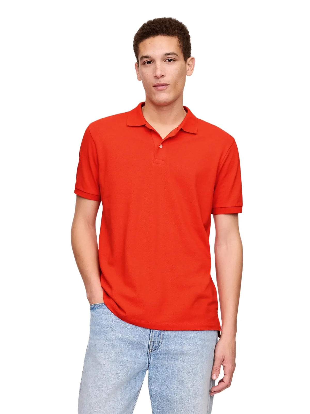 Gap Men's Stretch Pique Polo Shirt