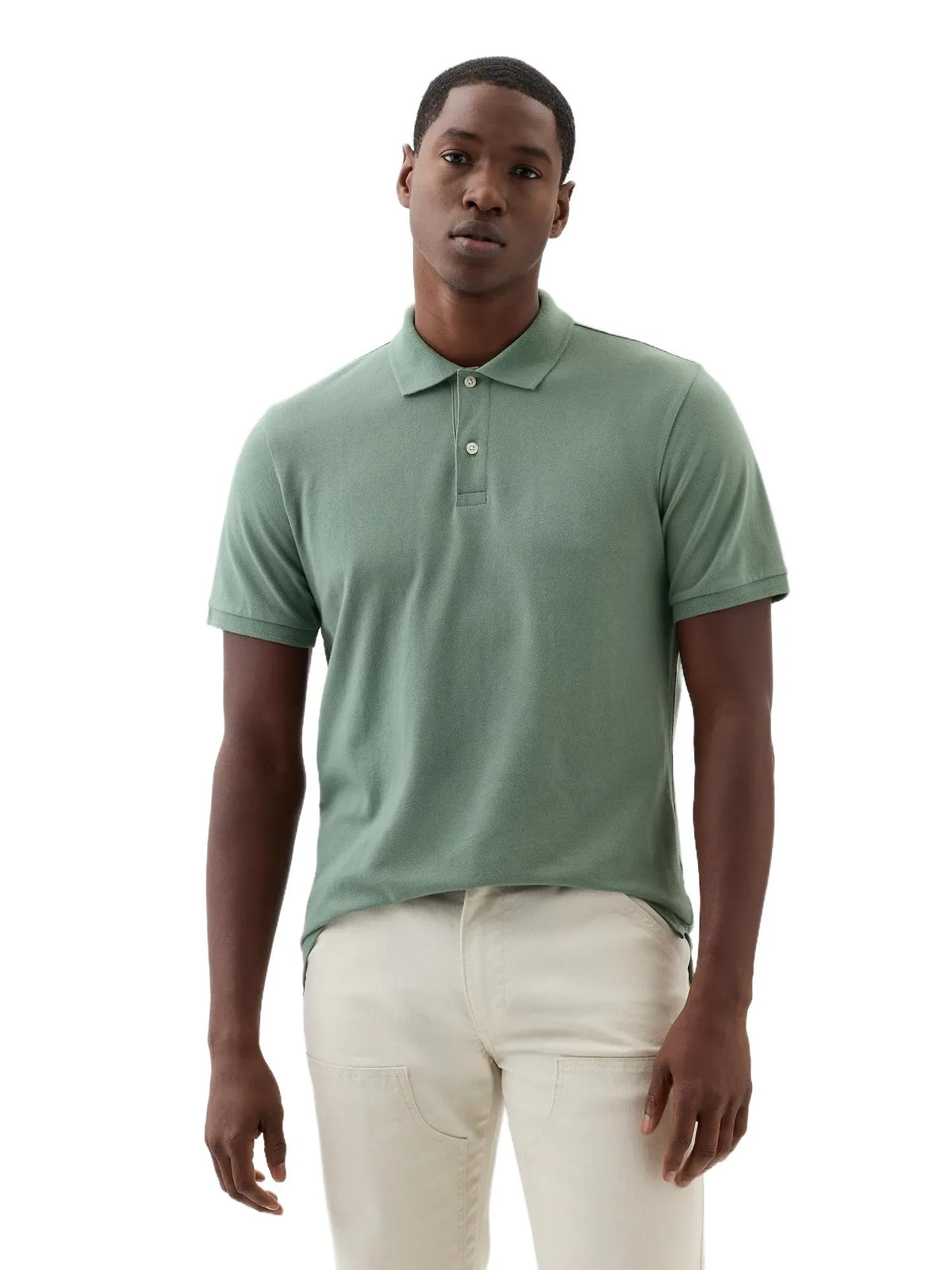 Gap Men's Stretch Pique Polo Shirt