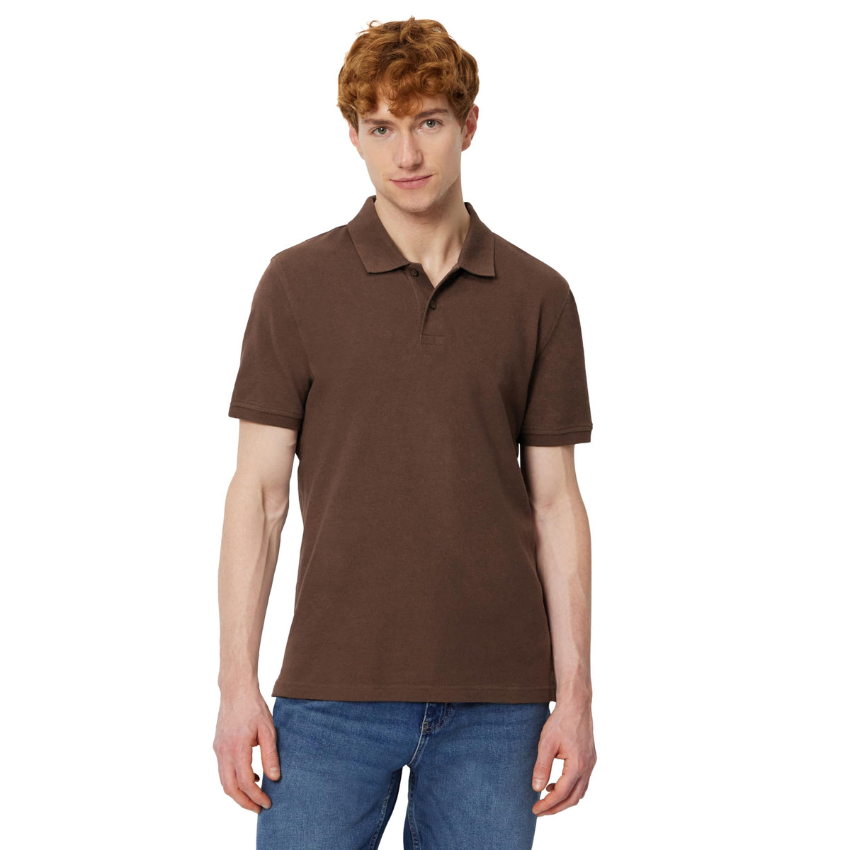 Amazon Essentials Men's Short Sleeve Slim-Fit Cotton Pique Polo Shirt, Breathable Collared