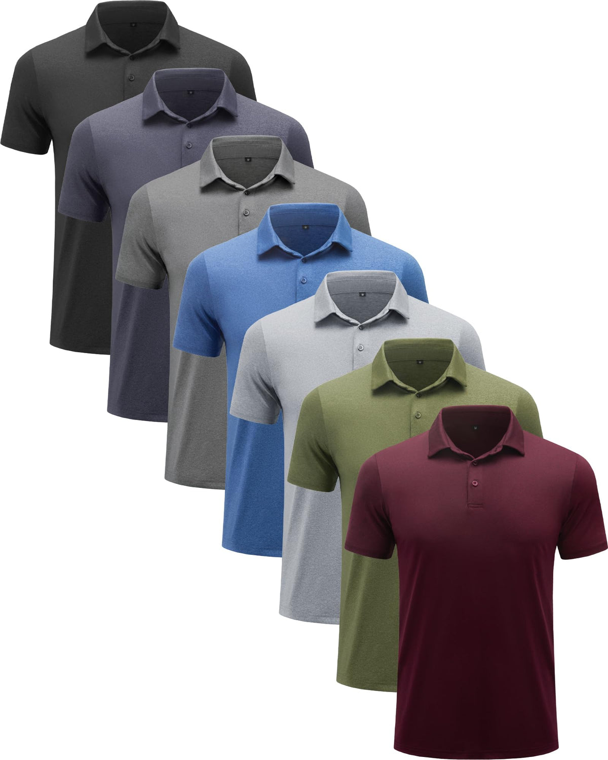 BALENNZ Polo Shirts for Men Short Sleeve Mens Golf Polo Quick Dry