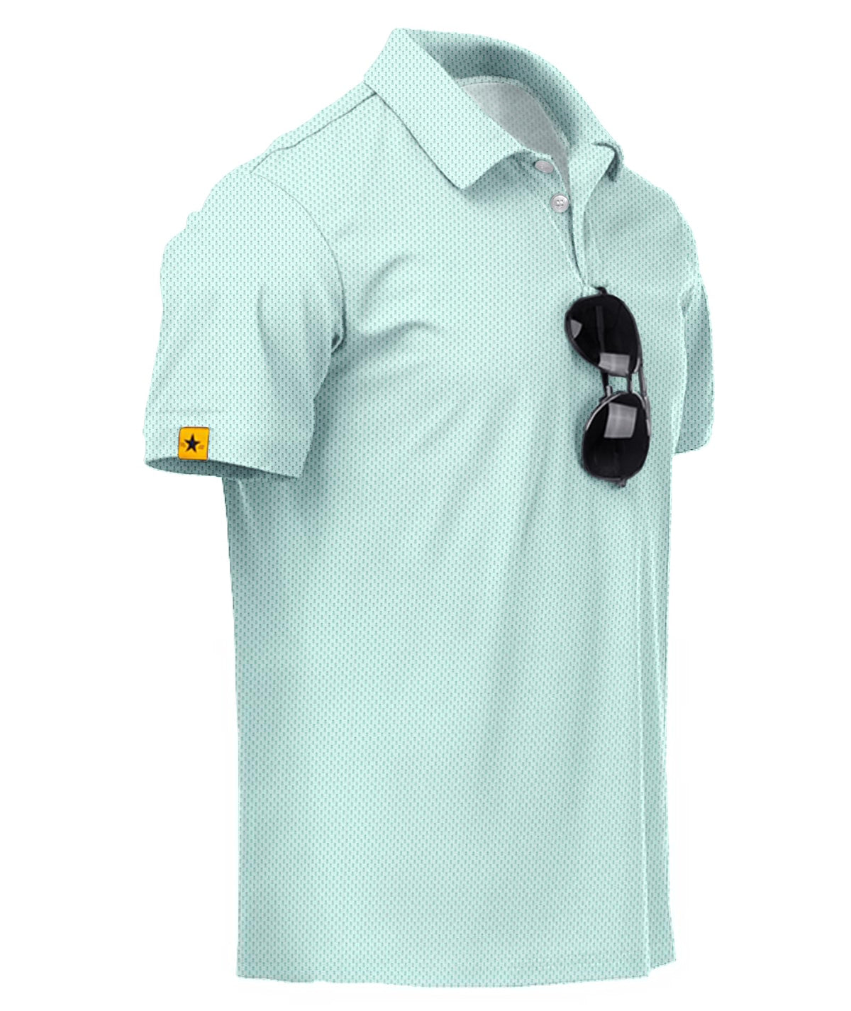 ZITY Mens Golf Polo Shirts Short Sleeve UPF 50+ Moisture Wicking Tshirt