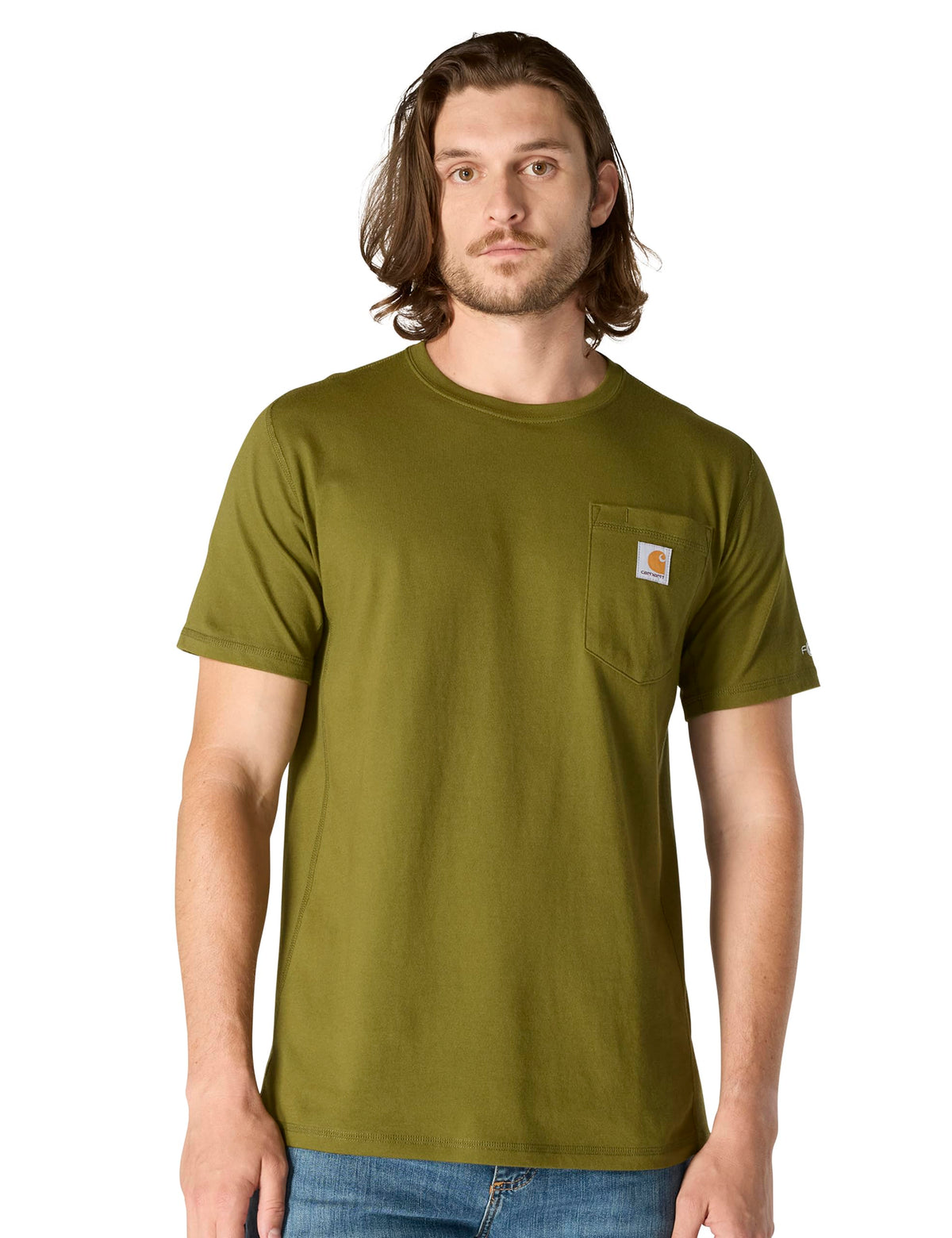 Carhartt Men's Force Relaxed Fit Midweight Short-Sleeve Pocket T-Shirt