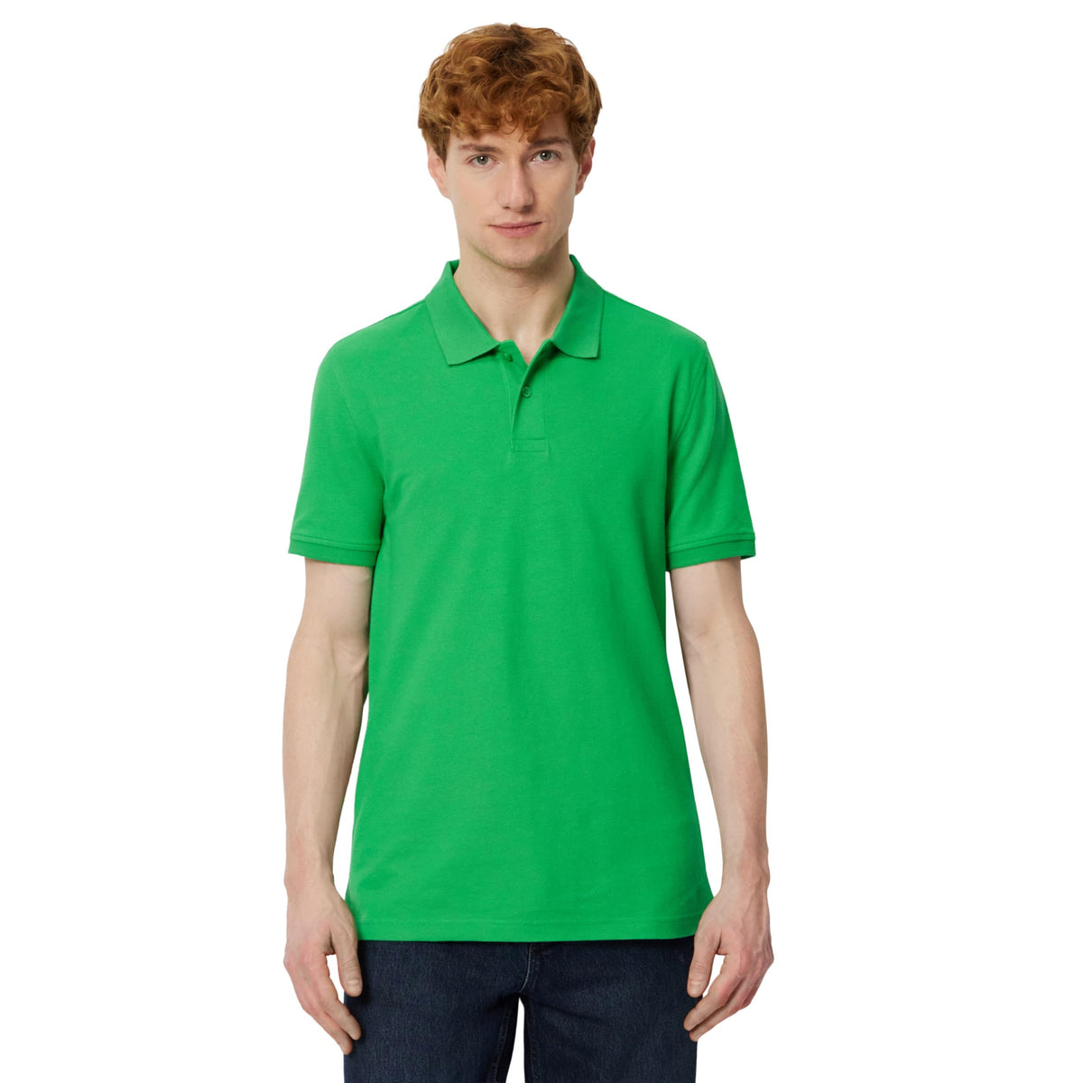 Amazon Essentials Men's Short Sleeve Slim-Fit Cotton Pique Polo Shirt, Breathable Collared