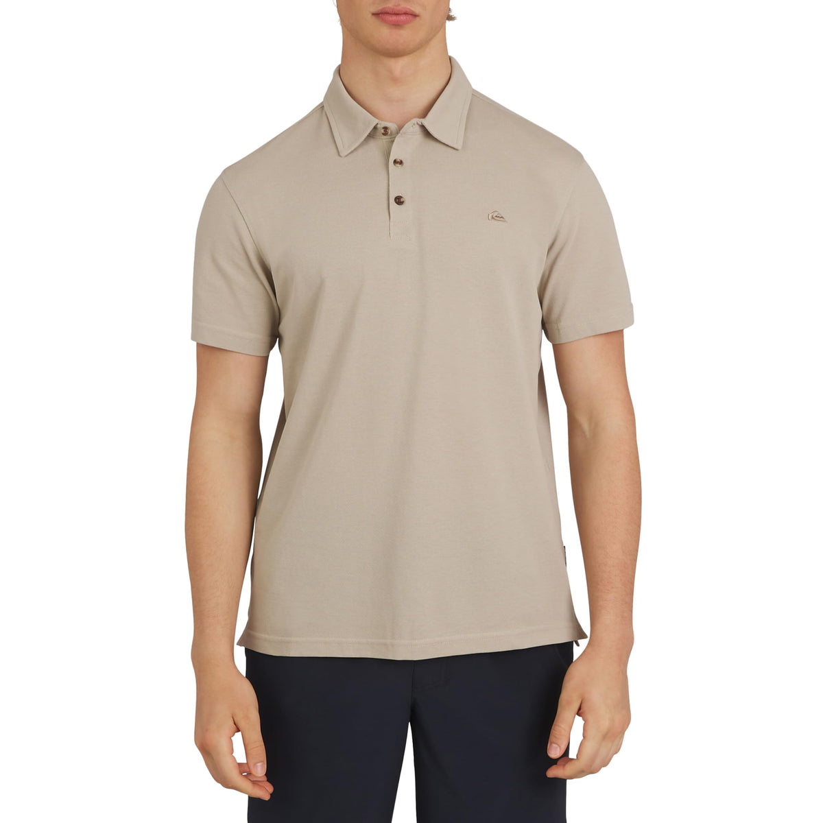 Quiksilver Men's Regular Fit Premium Soft Short Sleeve Oxford Polo Shirt