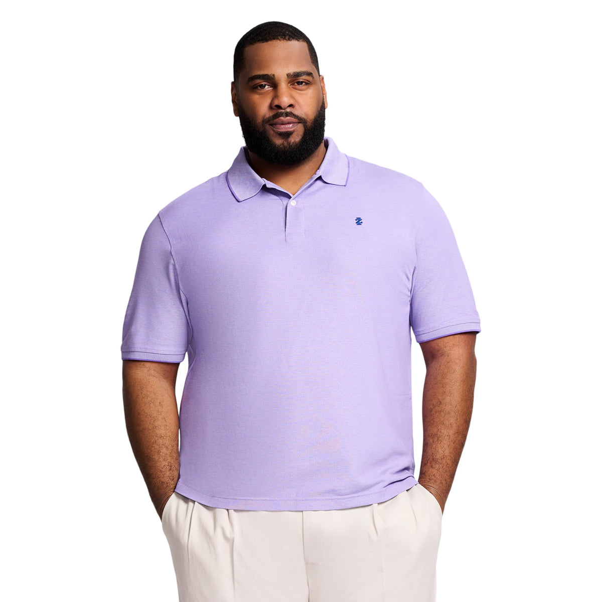 Izod Men's Big and Tall Advantage Performance Short Sleeve Polo Shirt