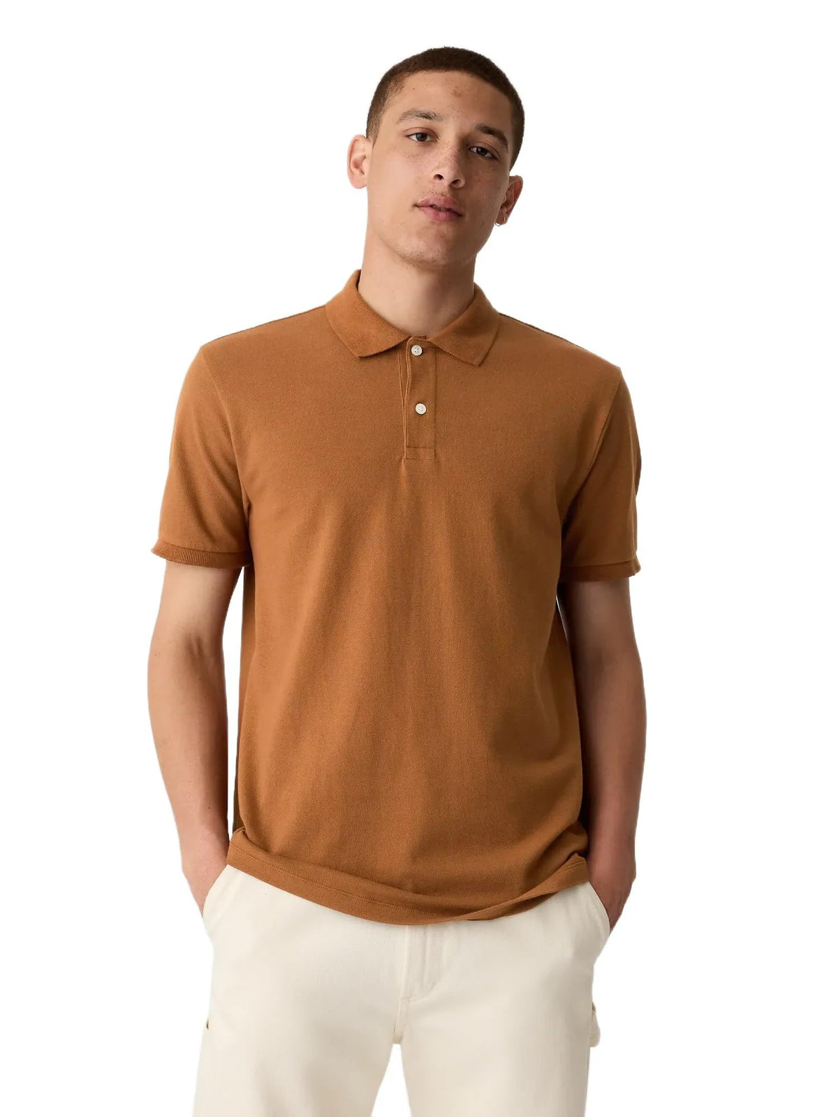 Gap Men's Stretch Pique Polo Shirt