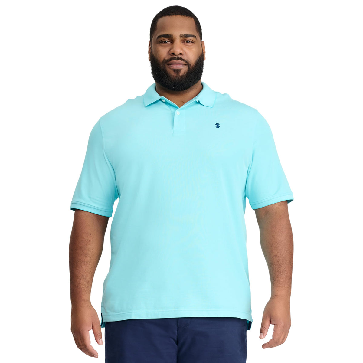Izod Men's Big and Tall Advantage Performance Short Sleeve Polo Shirt