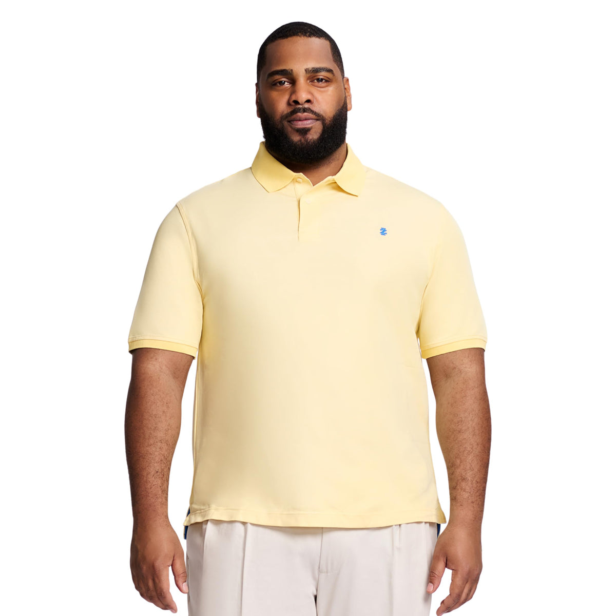 Izod Men's Big and Tall Advantage Performance Short Sleeve Polo Shirt