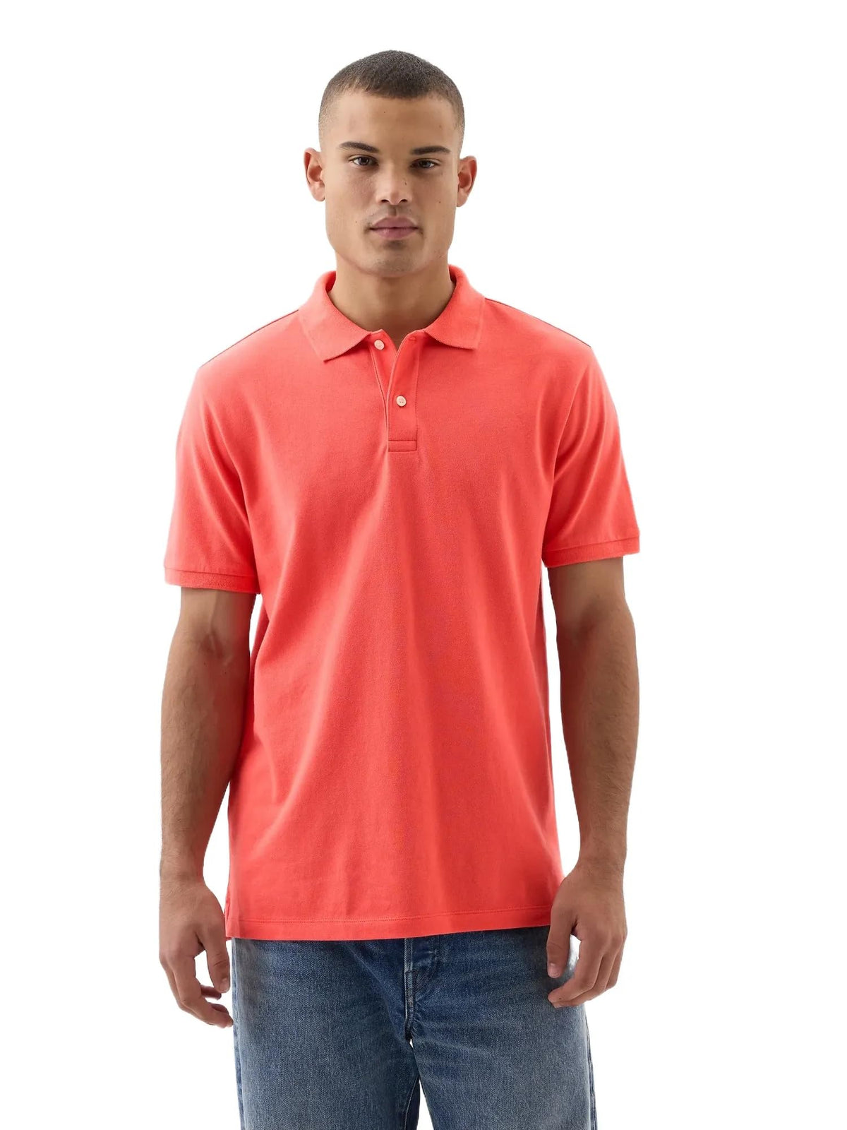 Gap Men's Stretch Pique Polo Shirt