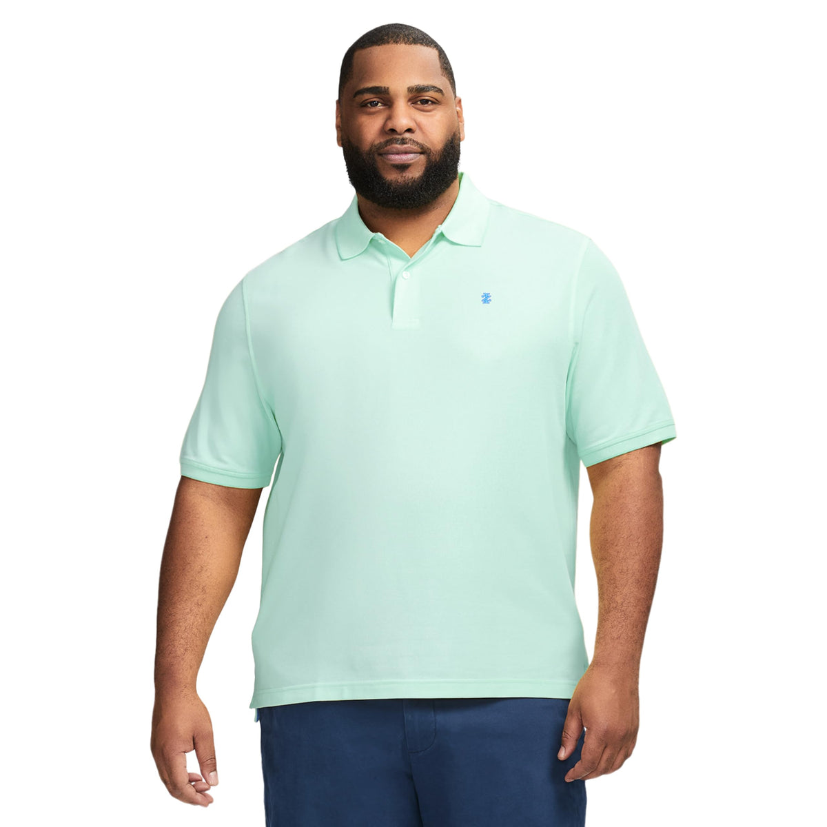 Izod Men's Big and Tall Advantage Performance Short Sleeve Polo Shirt