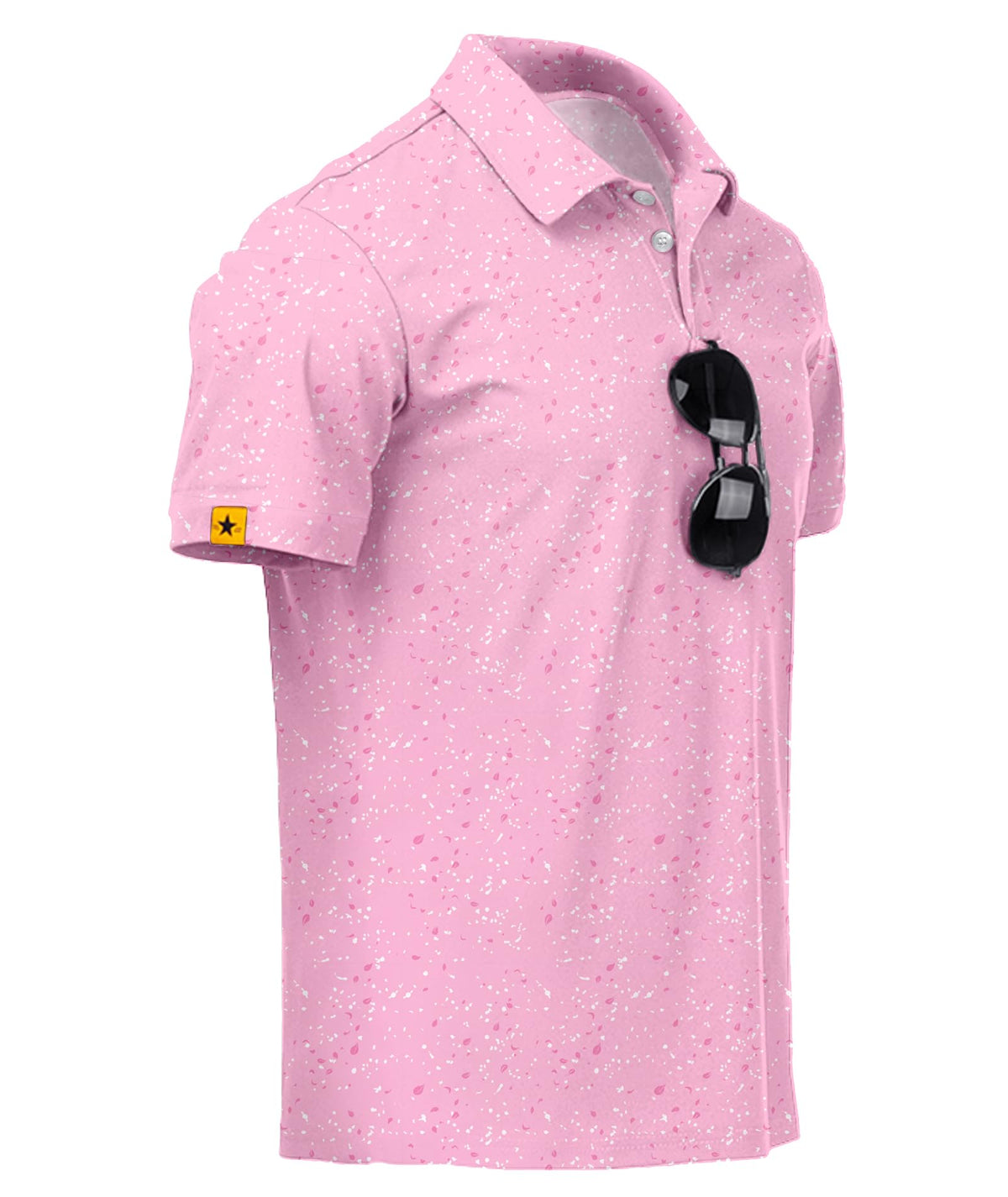 ZITY Mens Golf Polo Shirts Short Sleeve UPF 50+ Moisture Wicking Tshirt