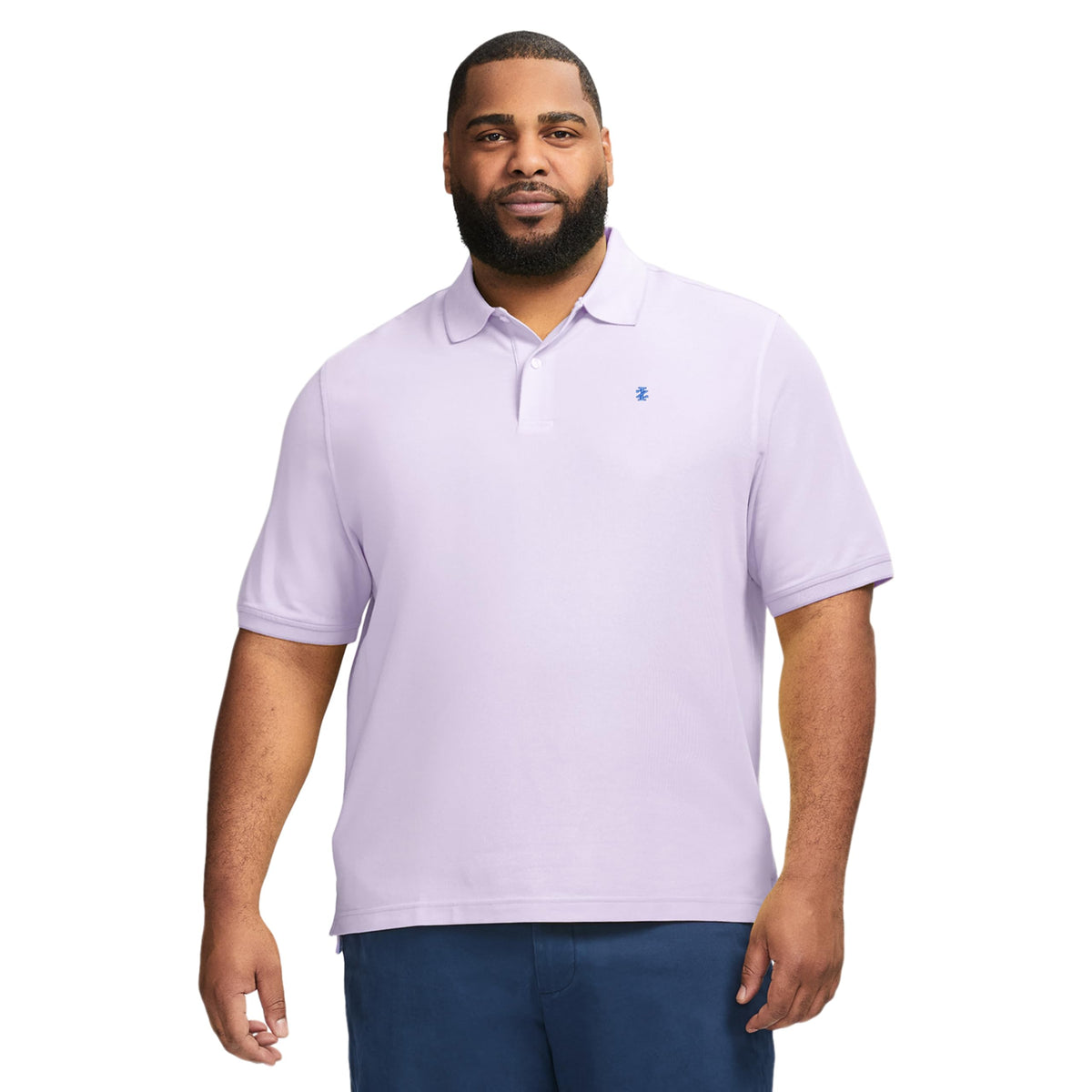 Izod Men's Big and Tall Advantage Performance Short Sleeve Polo Shirt