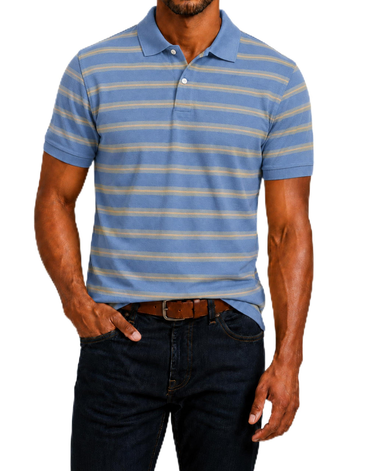 Gap Men's Stretch Pique Polo Shirt