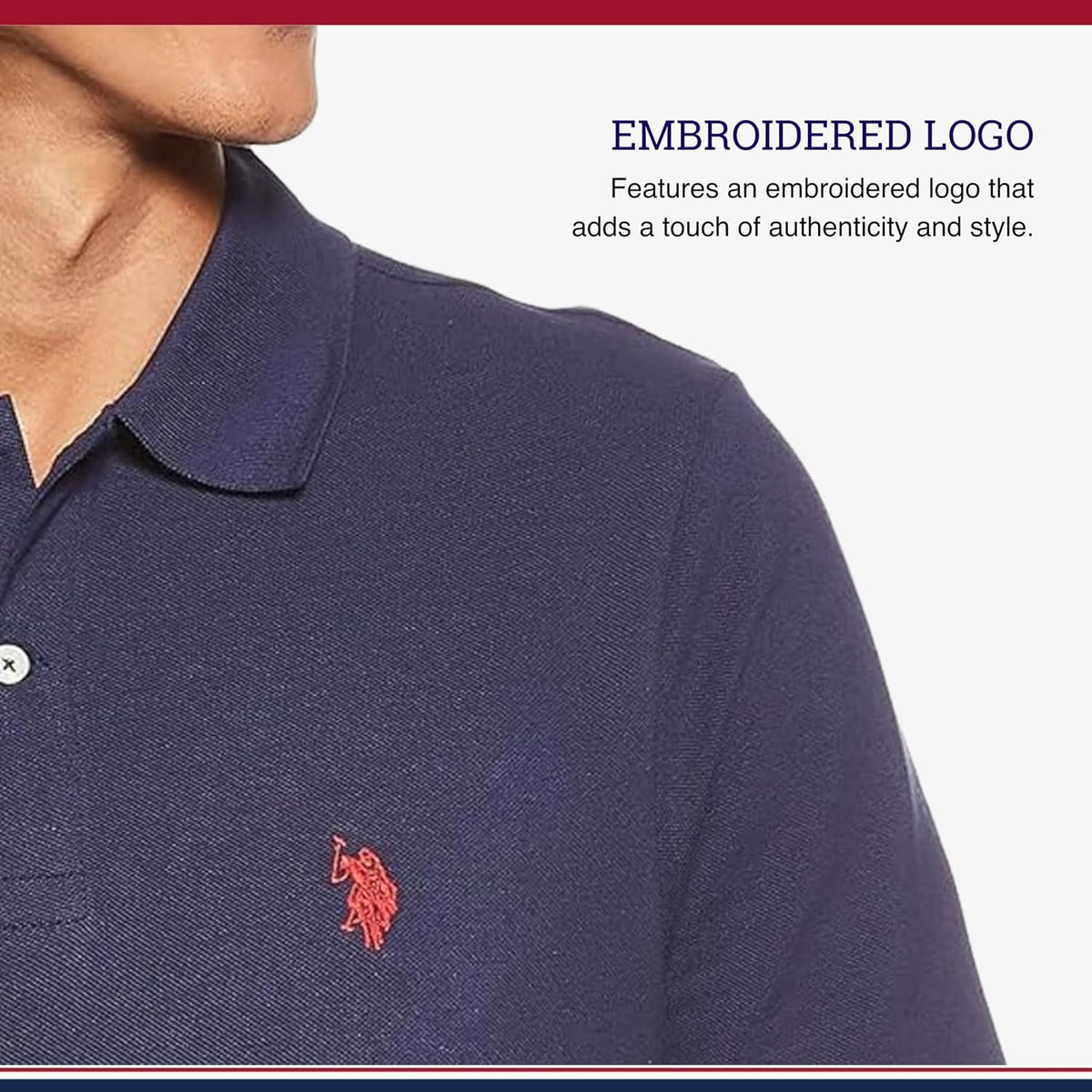 U.S. Polo Assn. 3 Pack Men's Classic Polo Shirt