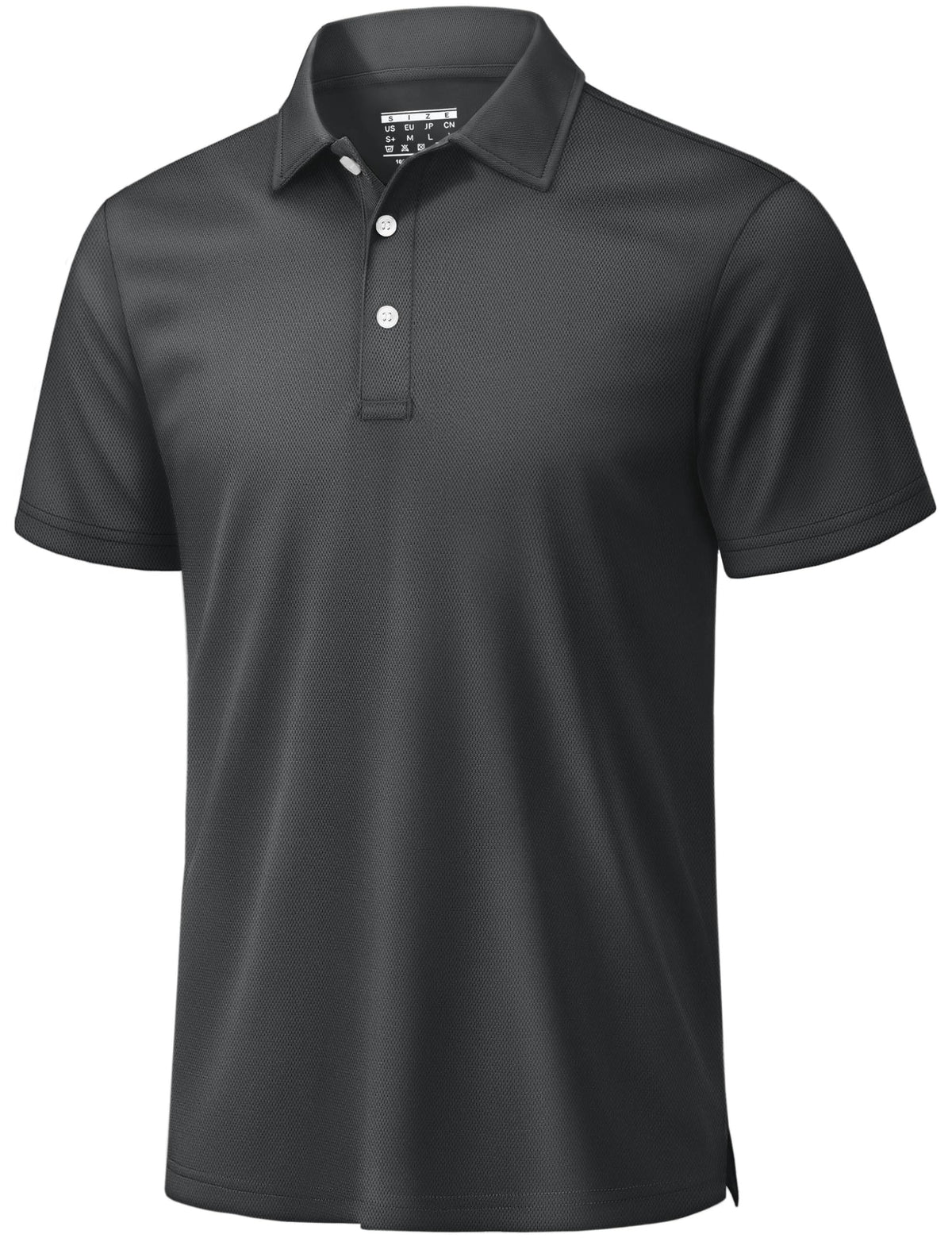 TACVASEN Mens Polo Shirt Short Sleeve Dry Fit Golf Collar Shirt Work Tshirt