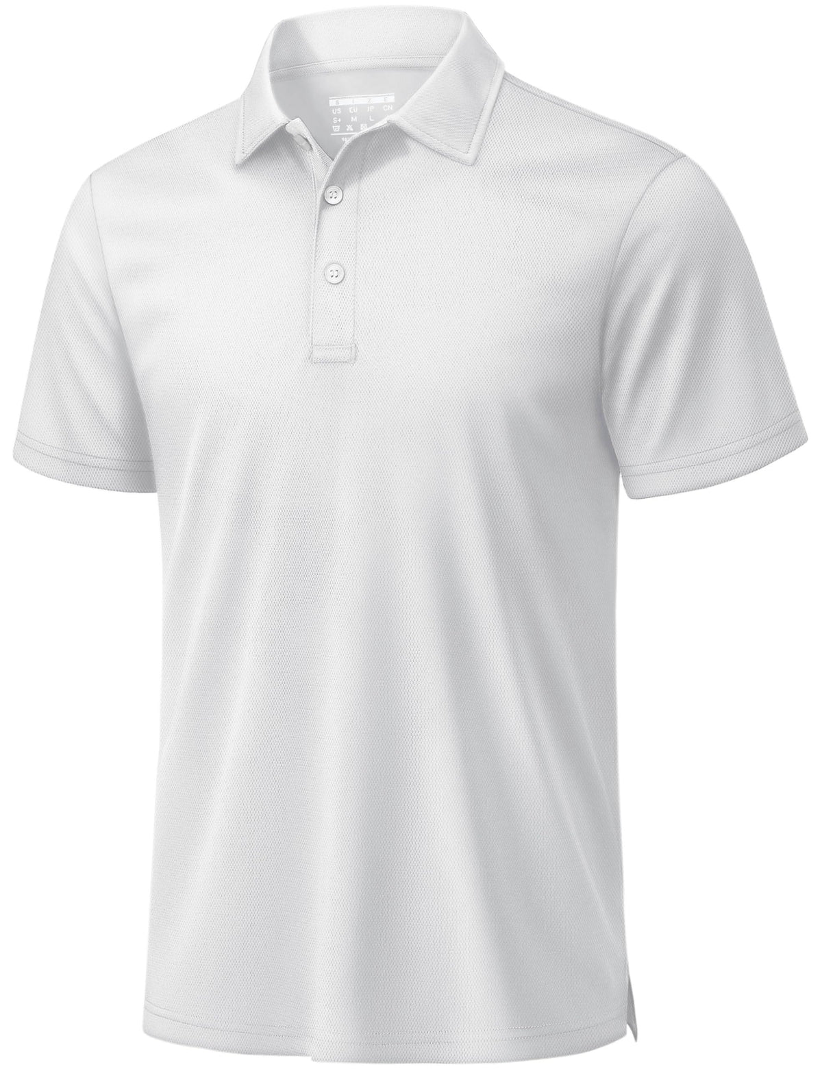 TACVASEN Mens Polo Shirt Short Sleeve Dry Fit Golf Collar Shirt Work Tshirt