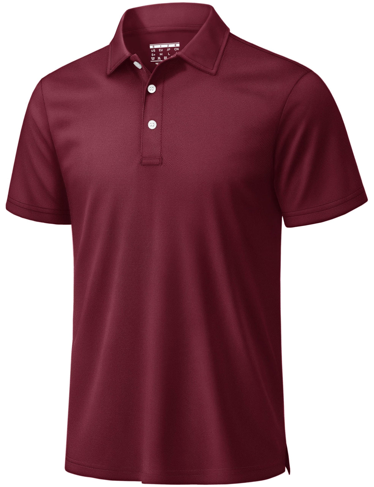 TACVASEN Mens Polo Shirt Short Sleeve Dry Fit Golf Collar Shirt Work Tshirt