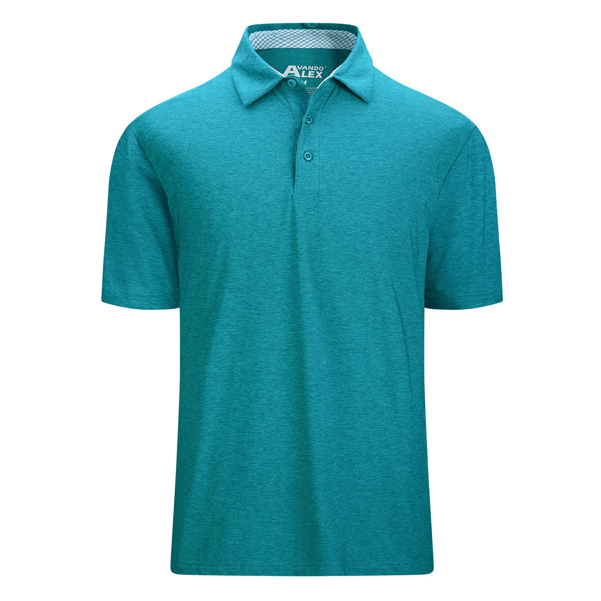 Alex Vando Mens Golf Shirt Moisture Wicking Quick-Dry Short Sleeve Polo