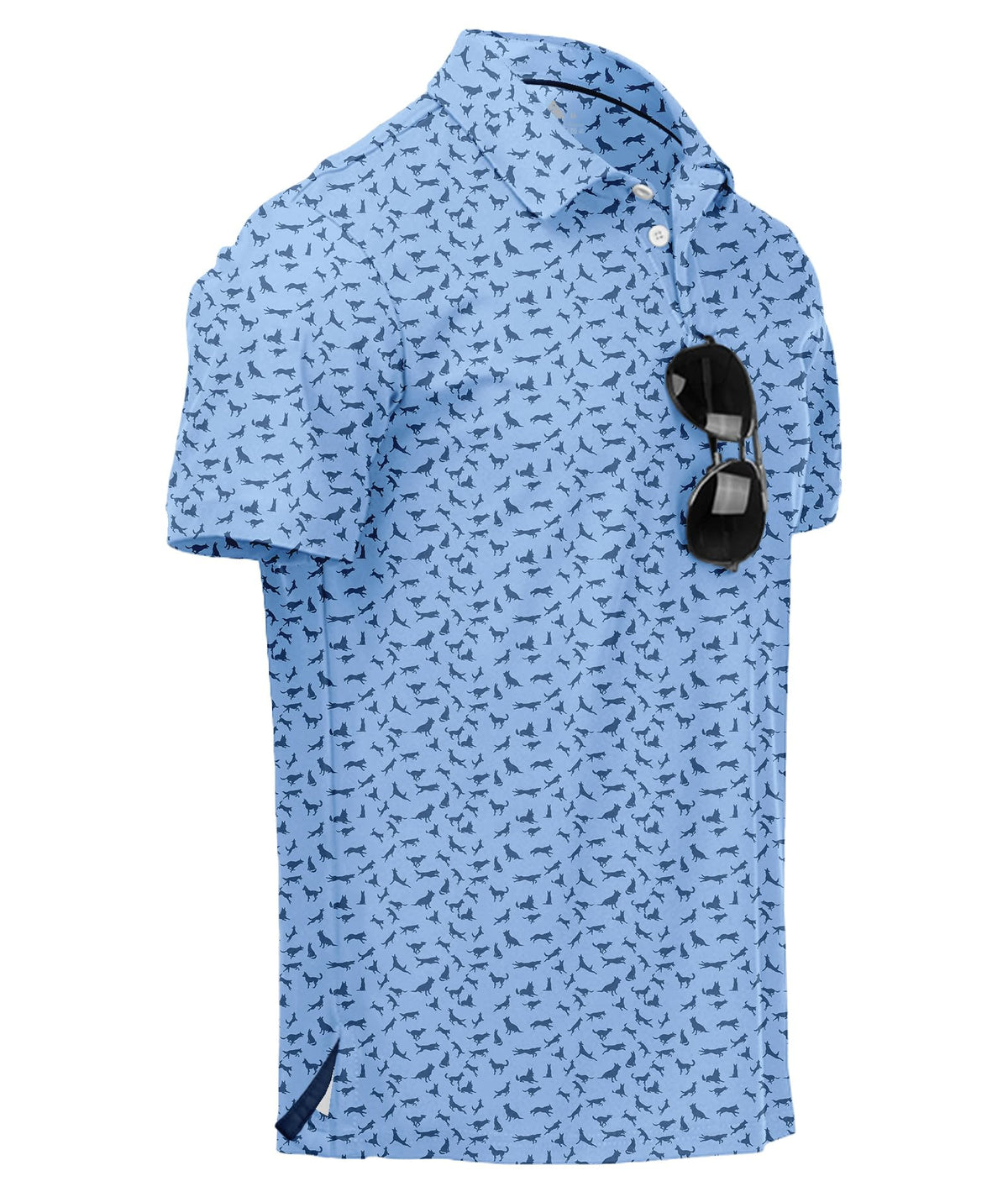 ZITY Mens Golf Polo Shirts Short Sleeve UPF 50+ Moisture Wicking Tshirt