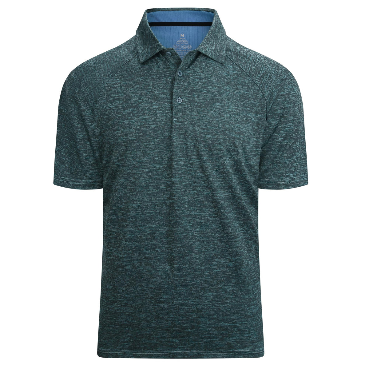 Alex Vando Mens Golf Shirt Moisture Wicking Quick-Dry Short Sleeve Polo