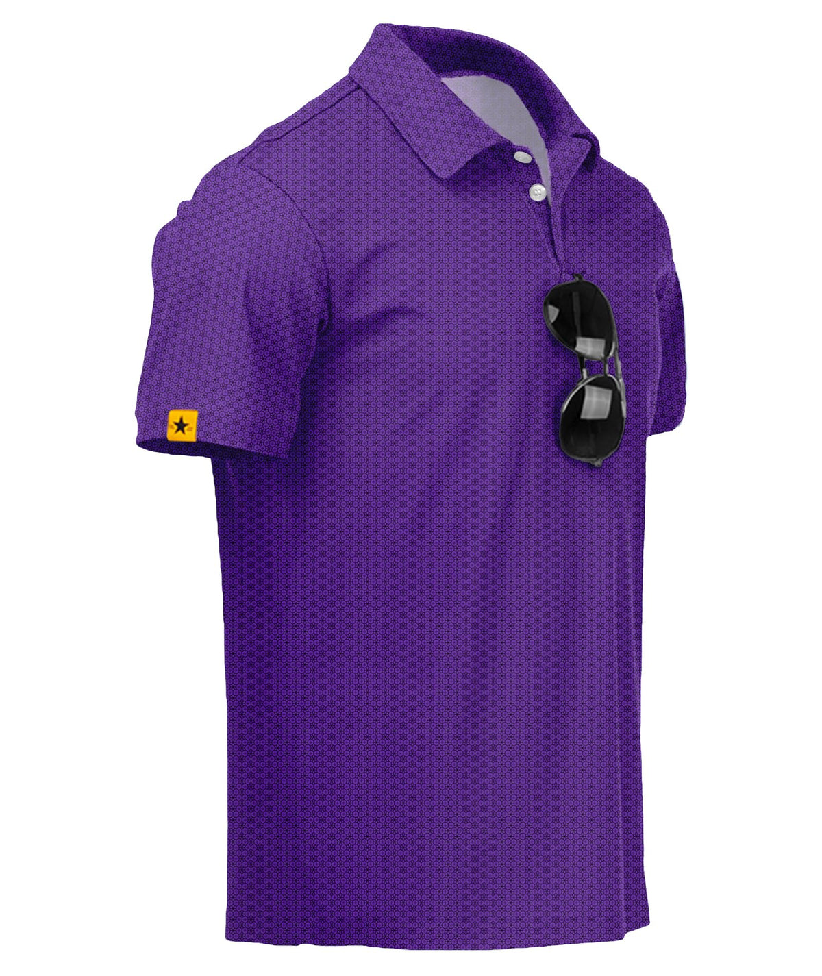 ZITY Mens Golf Polo Shirts Short Sleeve UPF 50+ Moisture Wicking Tshirt