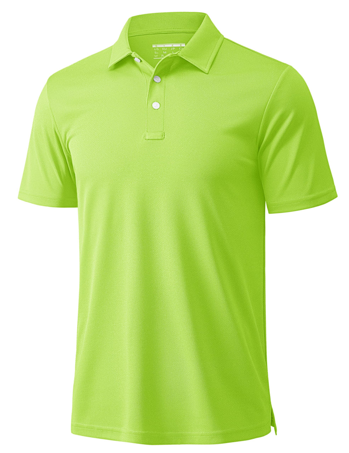 MAGCOMSEN Men's Polo Shirts 3 Buttons Casual Work T Shirts Quick Dry Short Sleeve Golf Shirt Pique Jersey Outdoor Performance