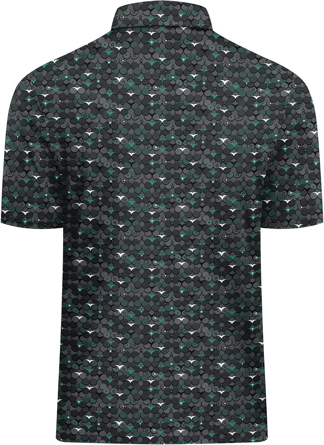SWISSWELL Men's Moisture Wicking Performance Collared Short Sleeve Golf Shirt