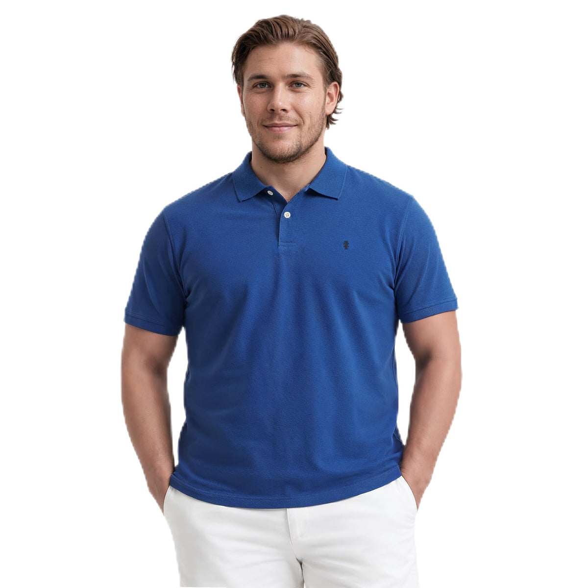 Izod Men's Big and Tall Advantage Performance Short Sleeve Polo Shirt