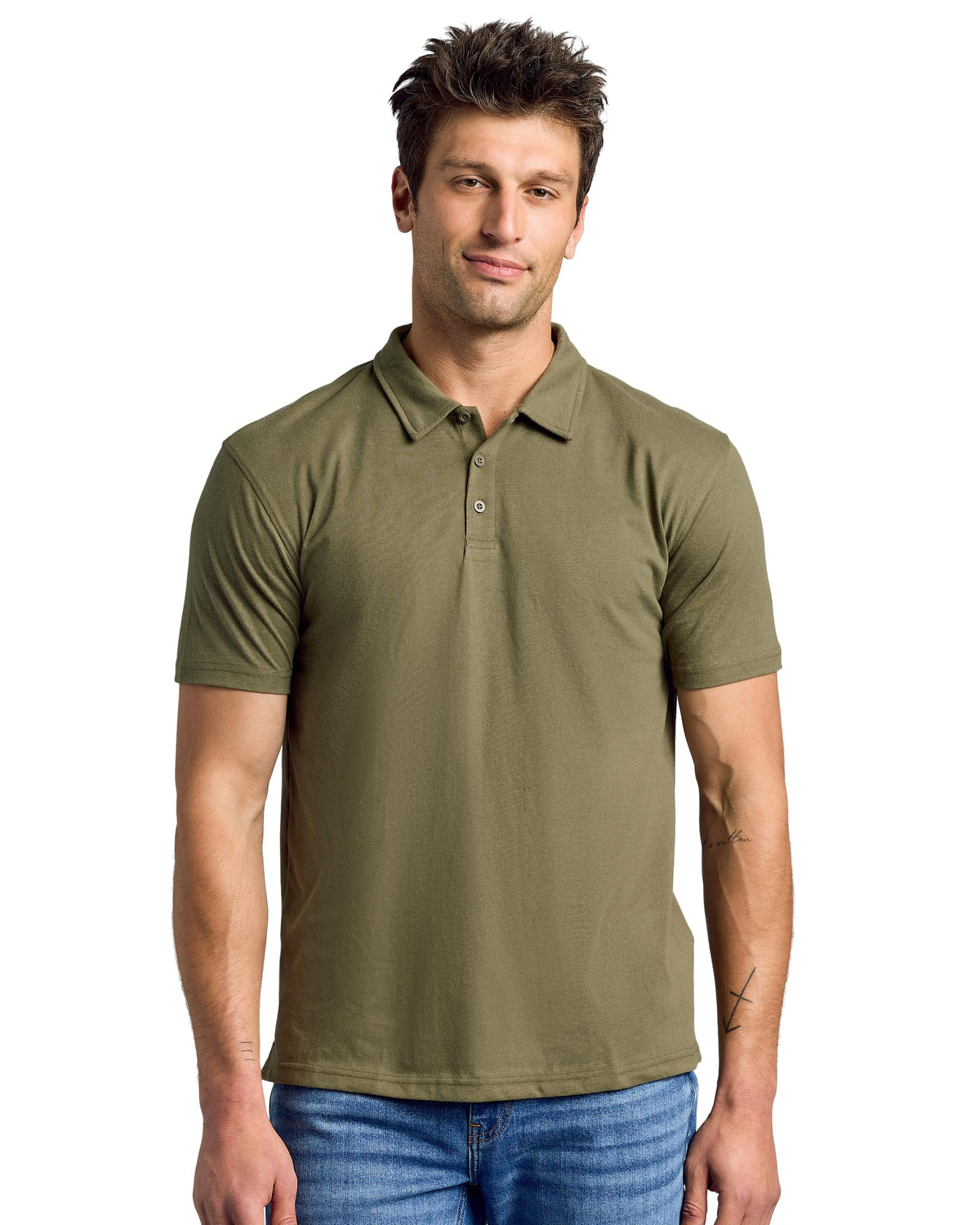 True Classic Mens Novelty Polo Shirts