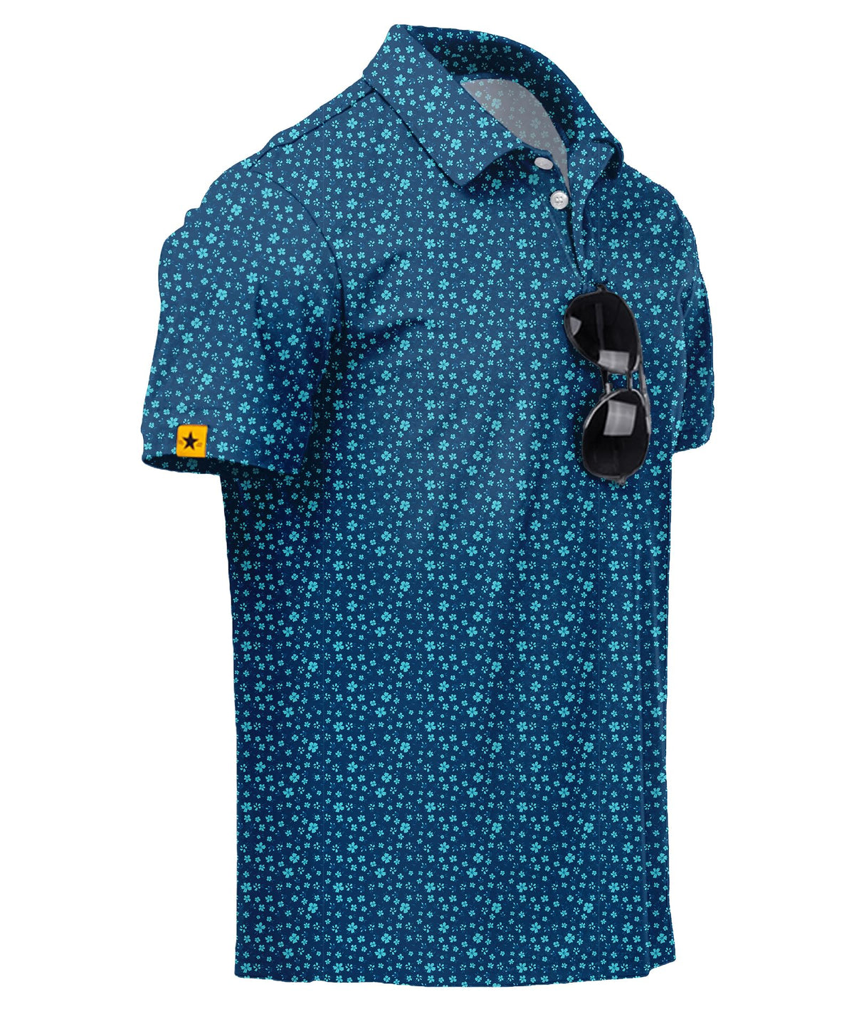 ZITY Mens Golf Polo Shirts Short Sleeve UPF 50+ Moisture Wicking Tshirt