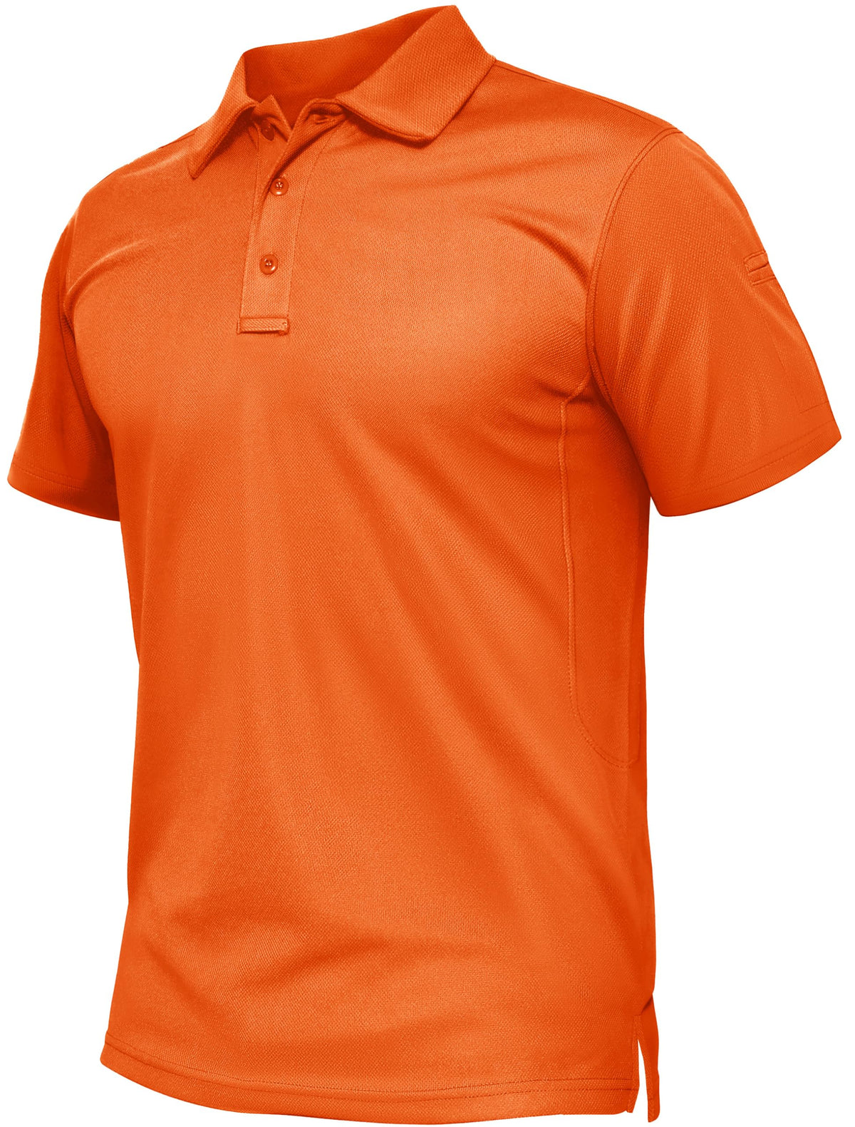 TACVASEN Mens Polo Shirts Short Sleeve Quick Dry Collared Shirt Performance Pique Polos for Athletic Tactical Golf Work