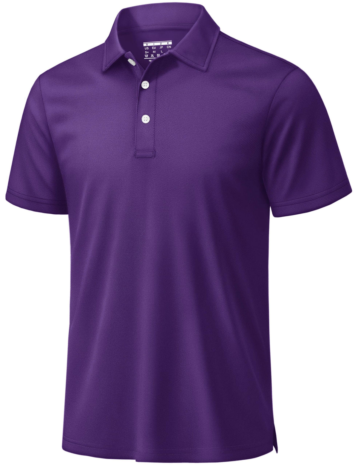 TACVASEN Mens Polo Shirt Short Sleeve Dry Fit Golf Collar Shirt Work Tshirt