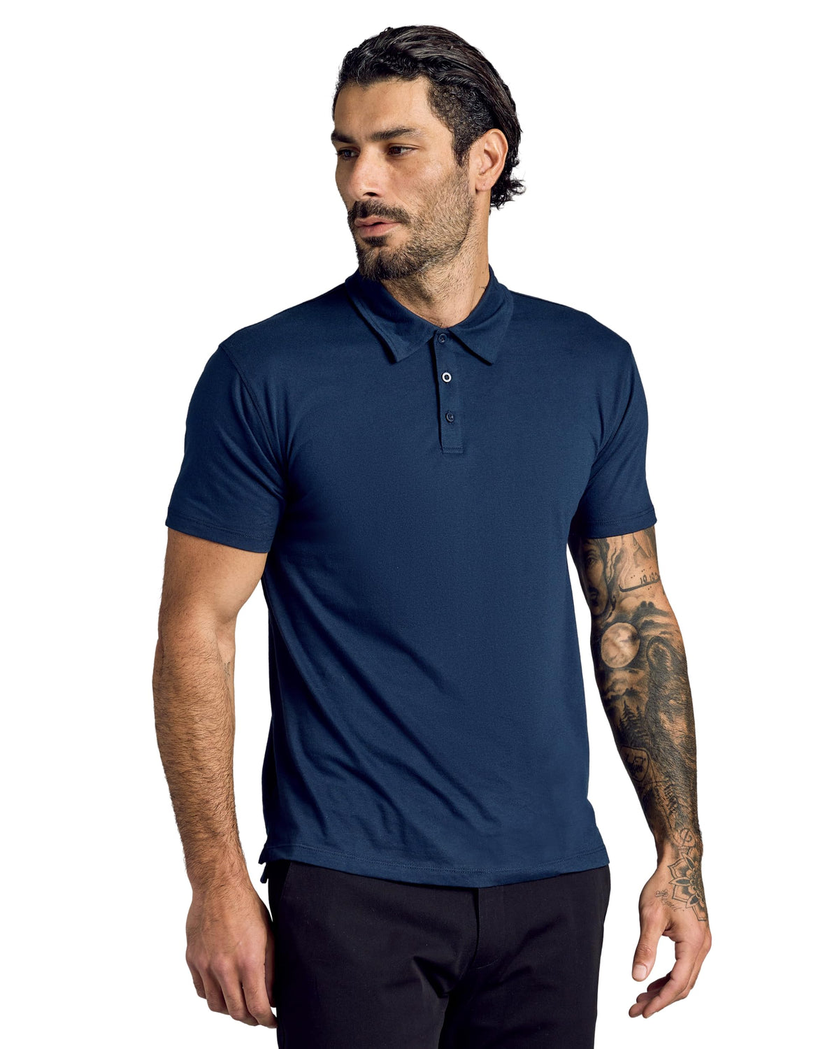 True Classic Mens Novelty Polo Shirts